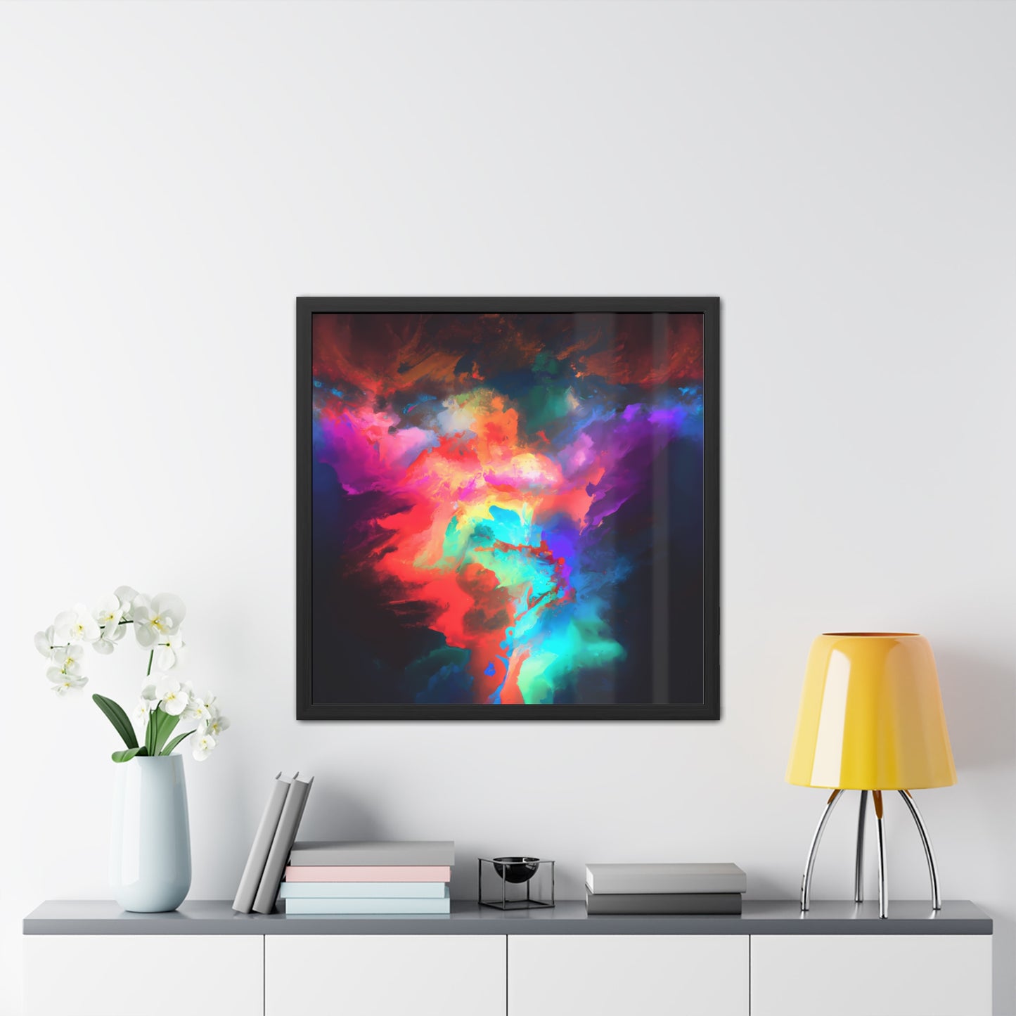 Quantum Euphoria 18 - on Framed Print