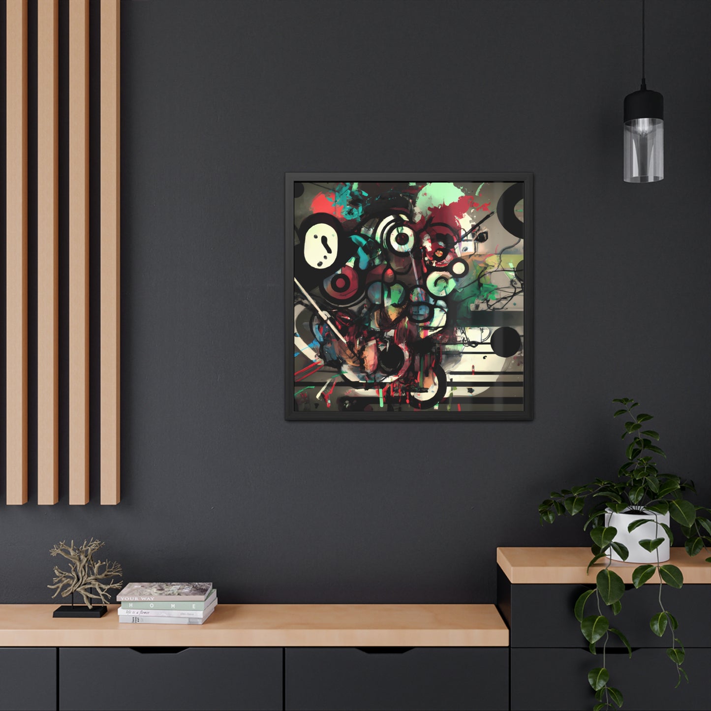 Future Graffiti 14 - on Framed Print