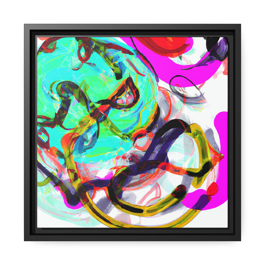 Future Graffiti 28 - on Framed Canvas