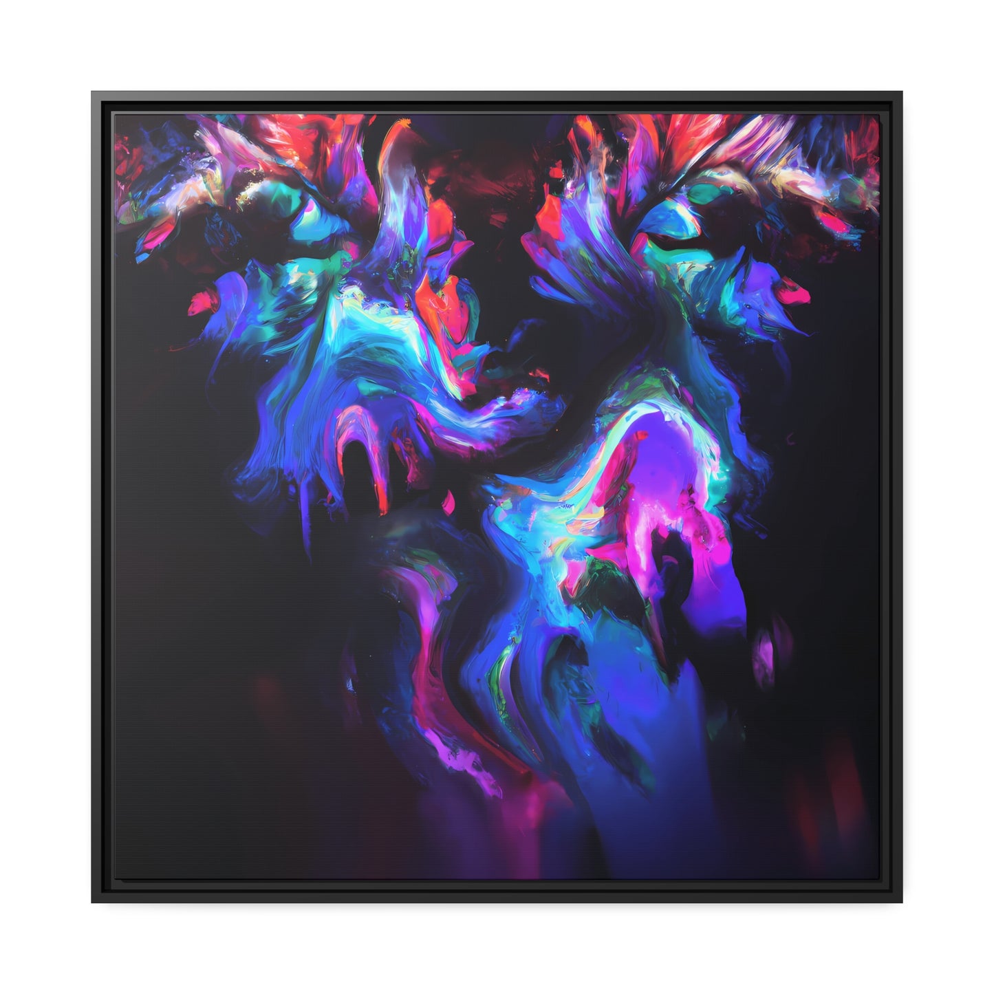 Quantum Euphoria 17 - on Framed Canvas