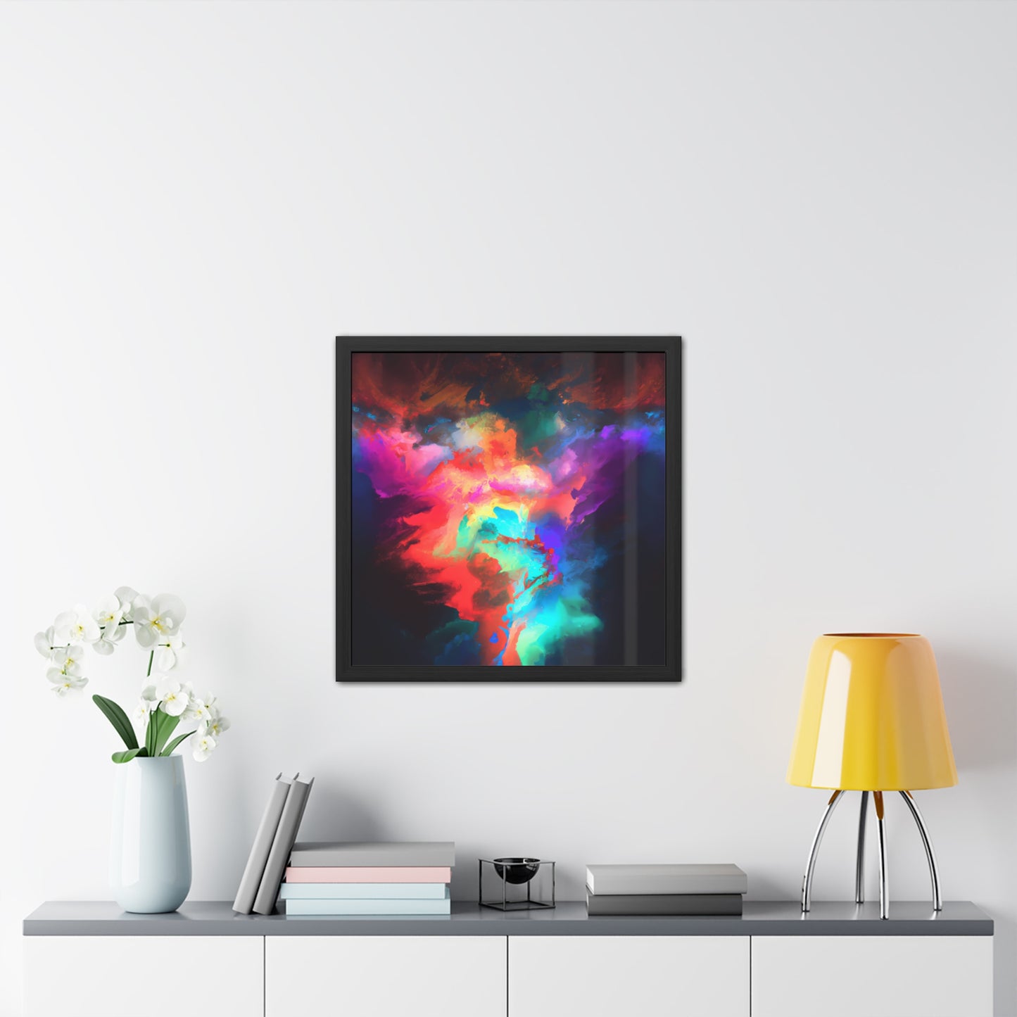 Quantum Euphoria 18 - on Framed Print