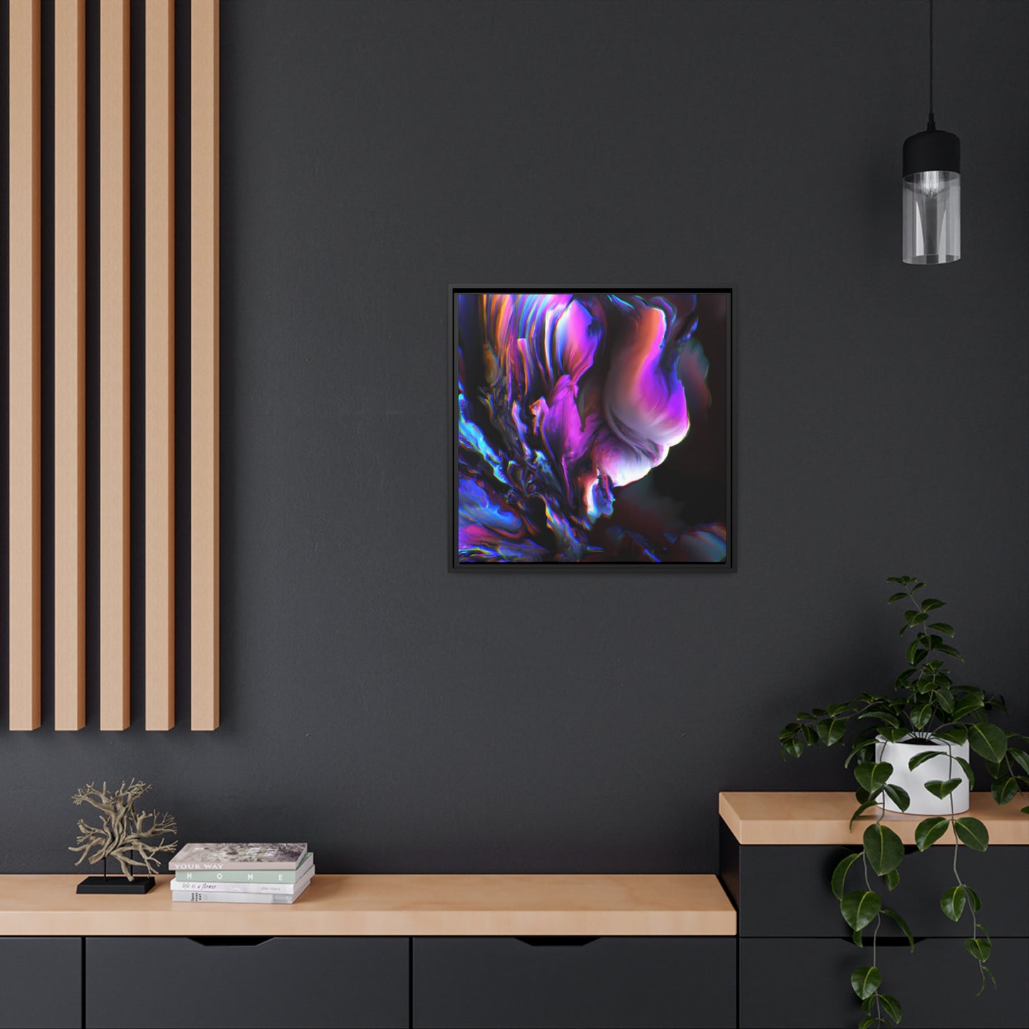 Quantum Euphoria 20 - on Framed Canvas