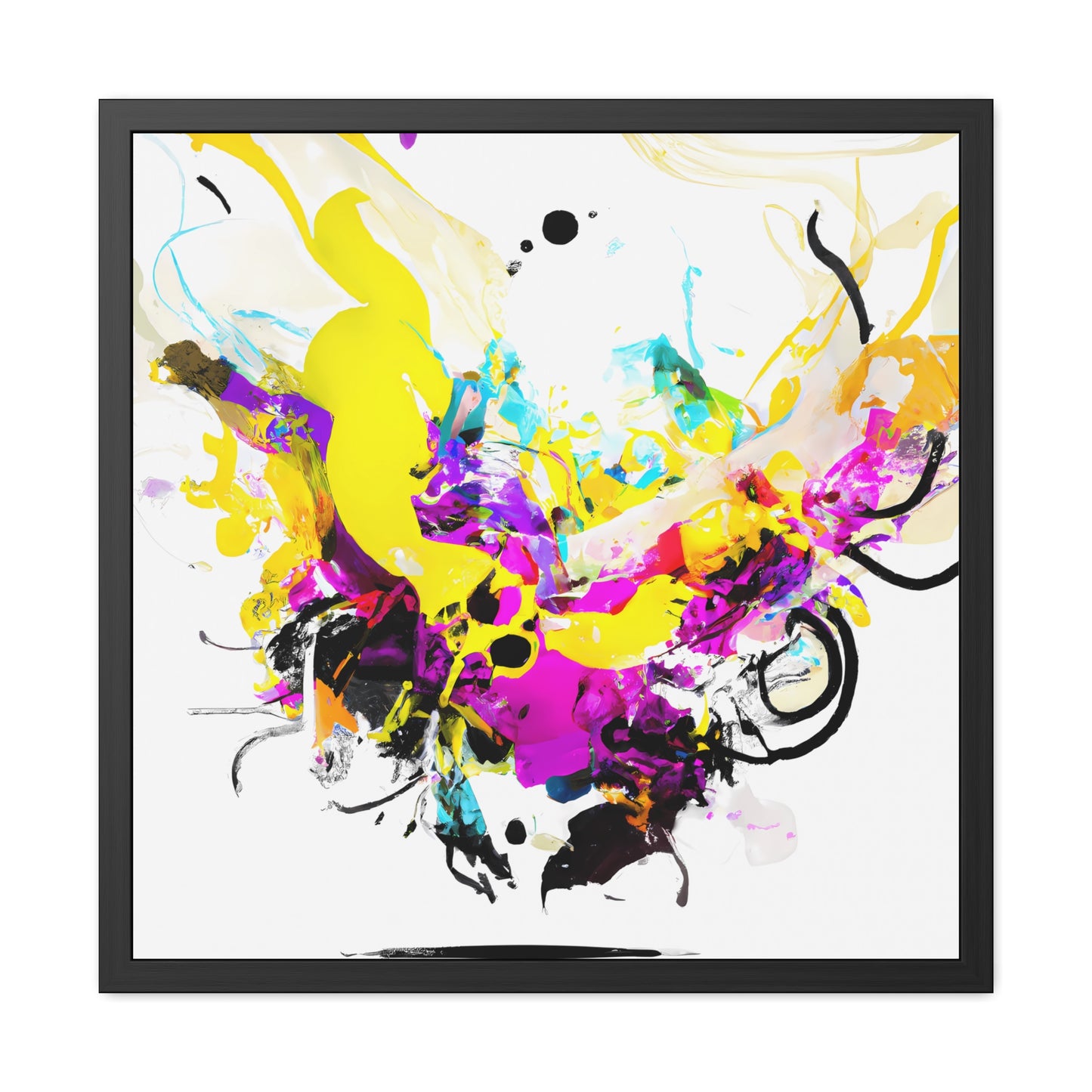 Fabstract 44 - on Framed Print