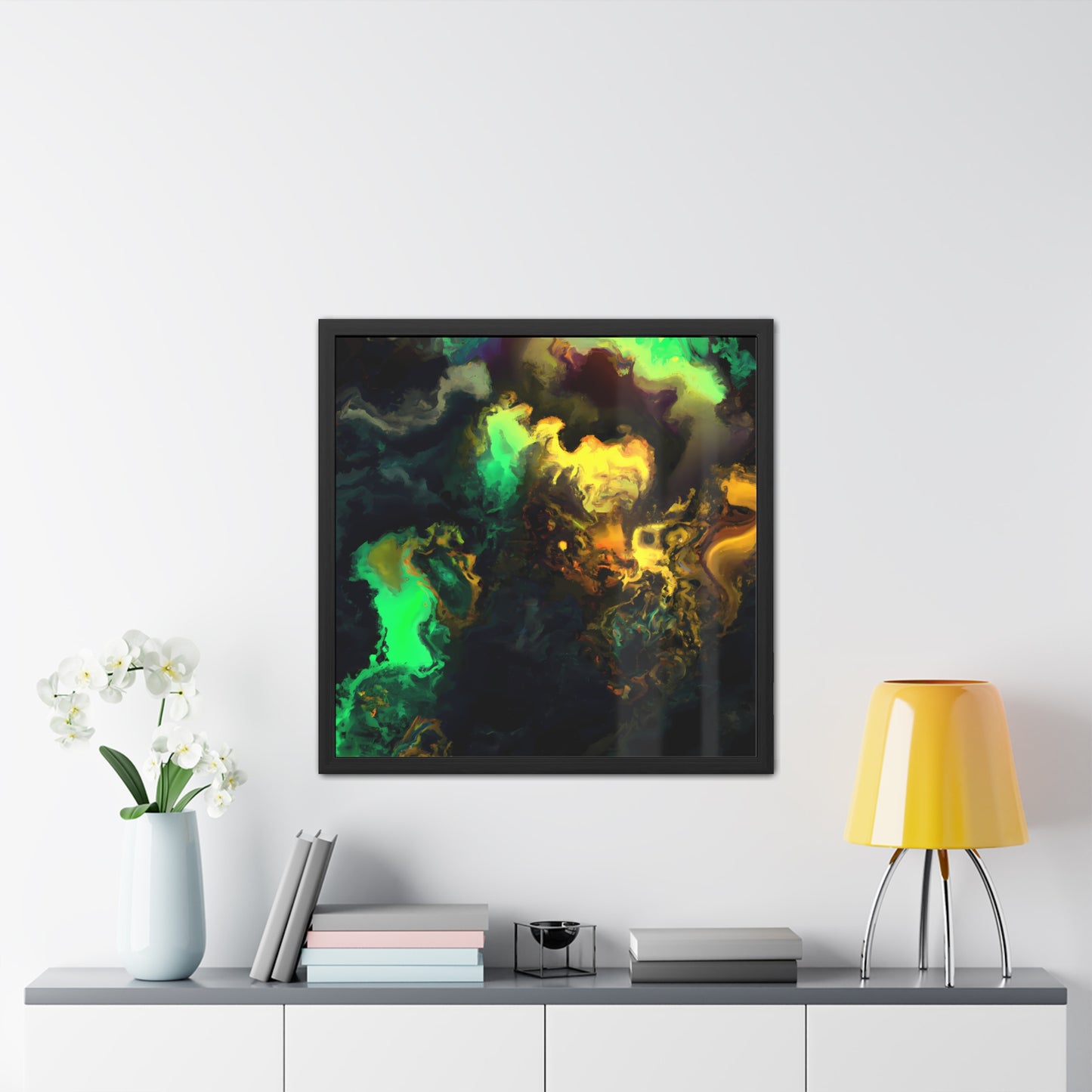 Quantum Euphoria 4 - on Framed Print