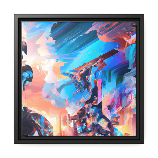 Temporal Flux 1 - on Framed Canvas