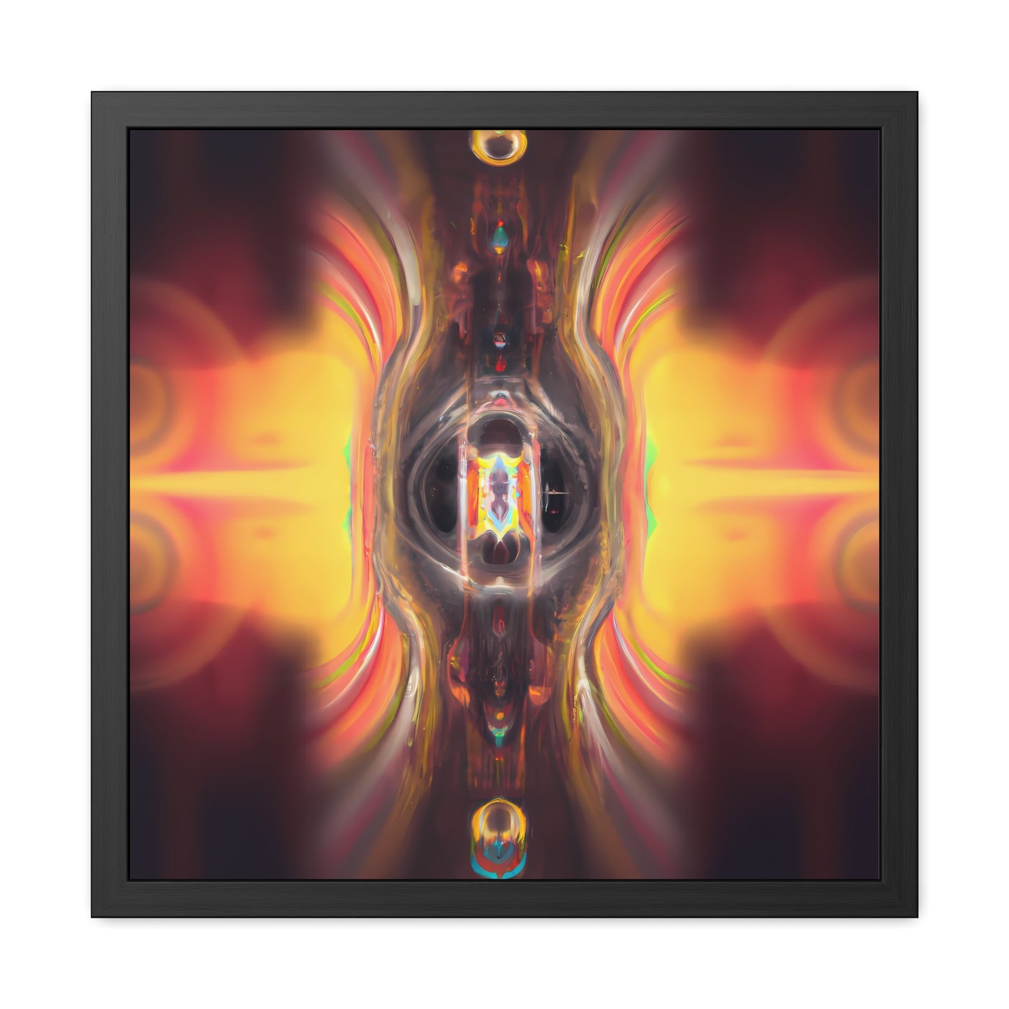 Temporal Flux 8 - on Framed Print