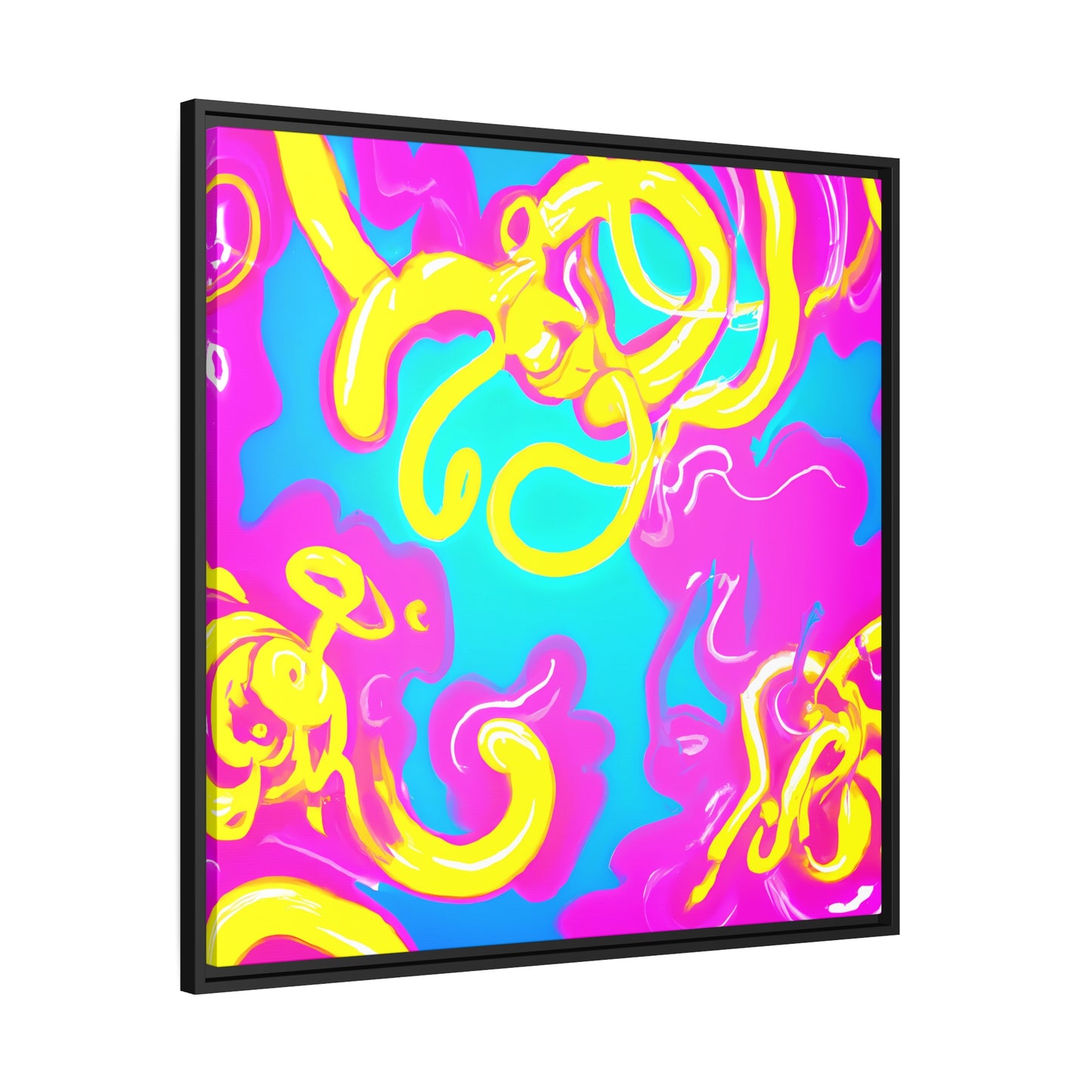 Future Graffiti 13 - on Framed Canvas