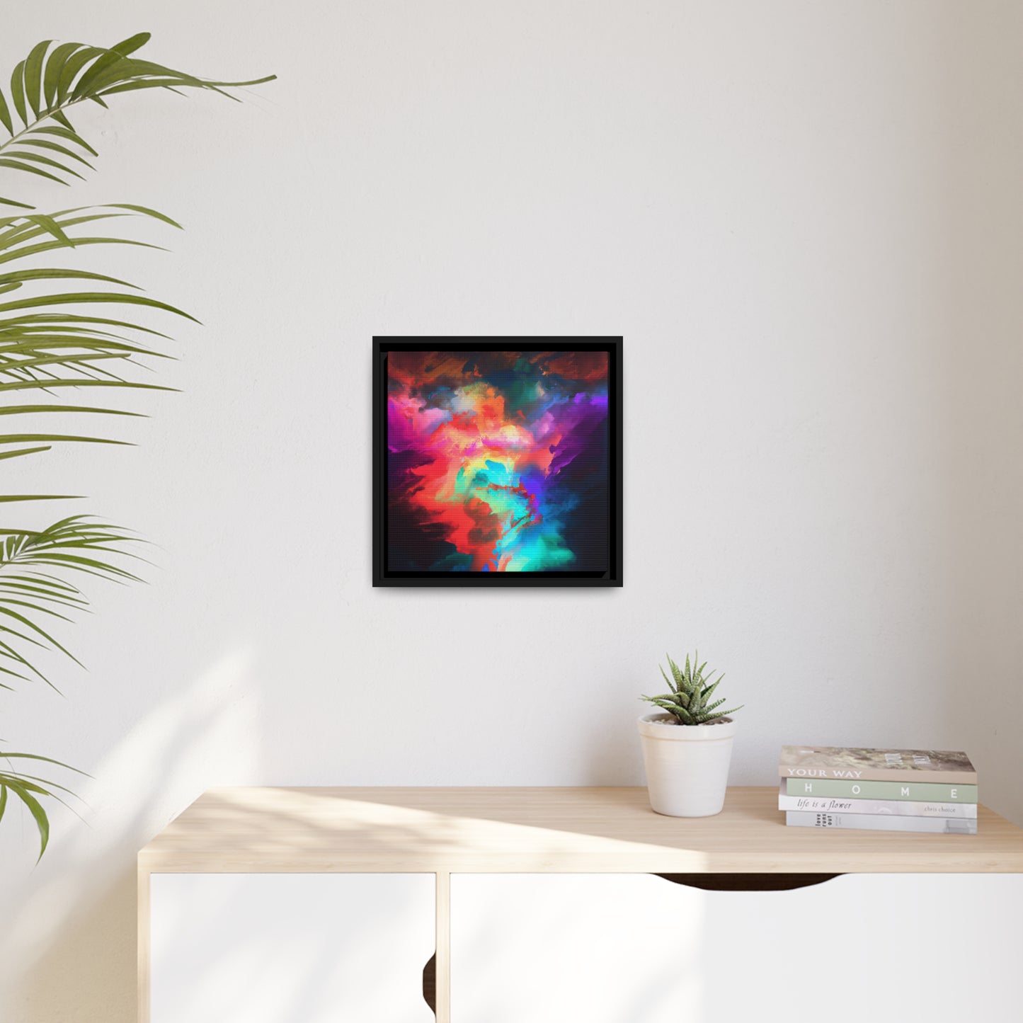 Quantum Euphoria 18 - on Framed Canvas