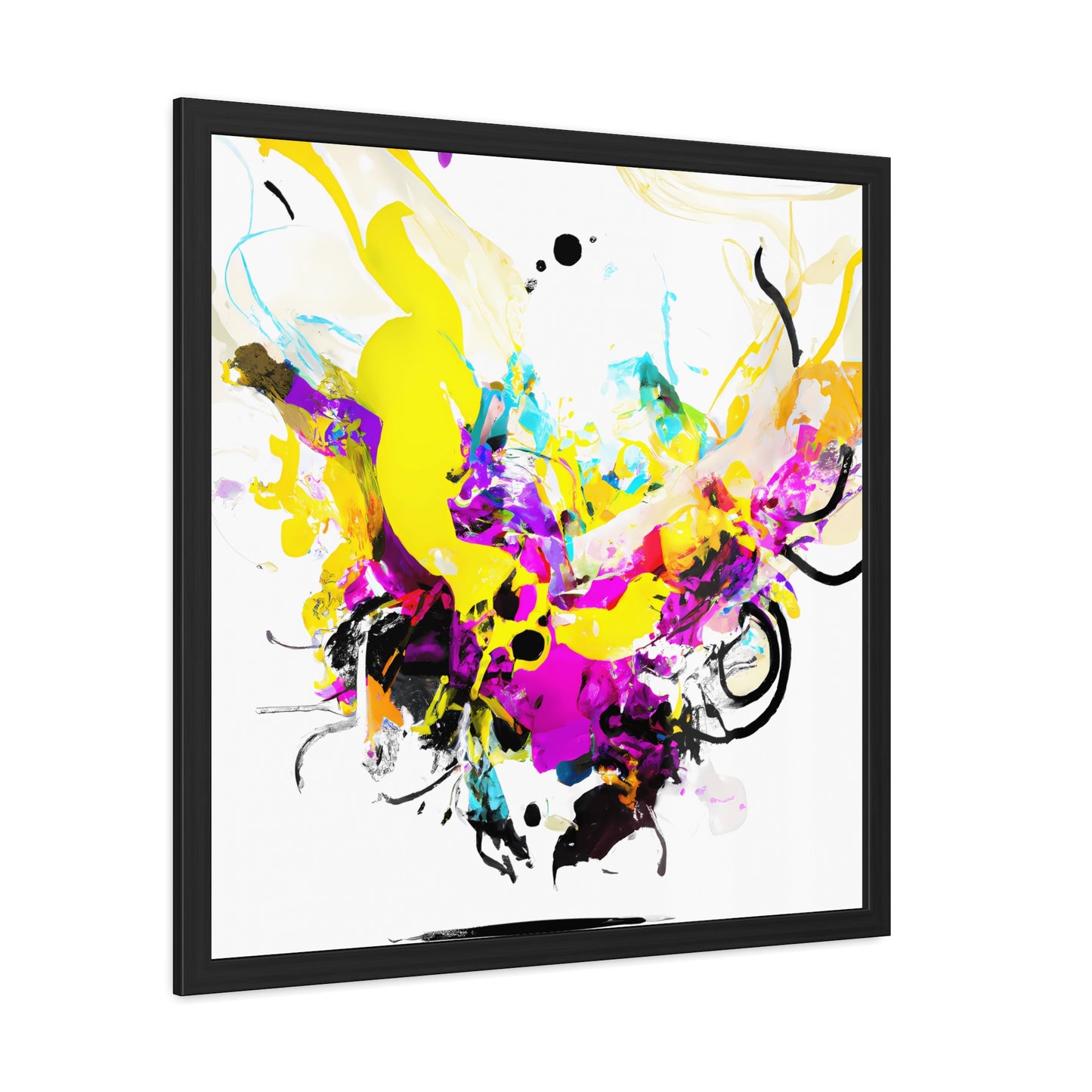 Fabstract 44 - on Framed Print