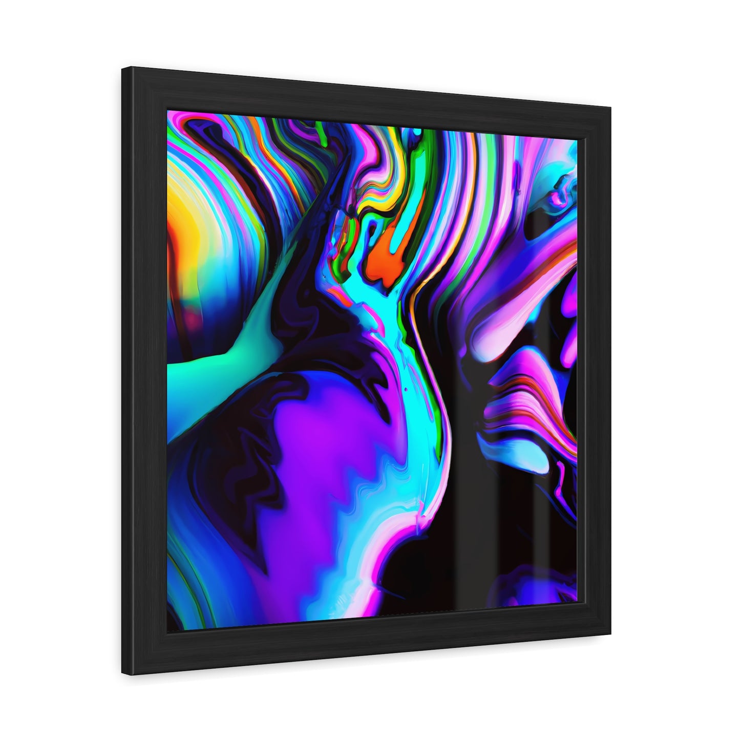 Fabstract 42 - on Framed Print