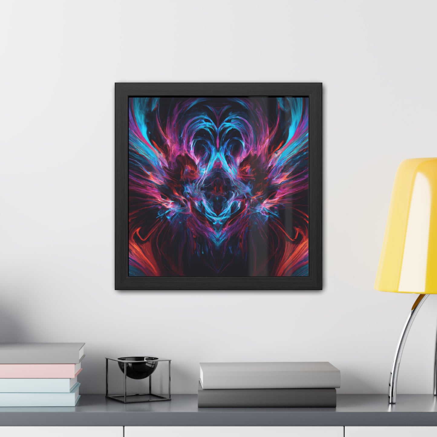 Fabstract 110 - on Framed Print