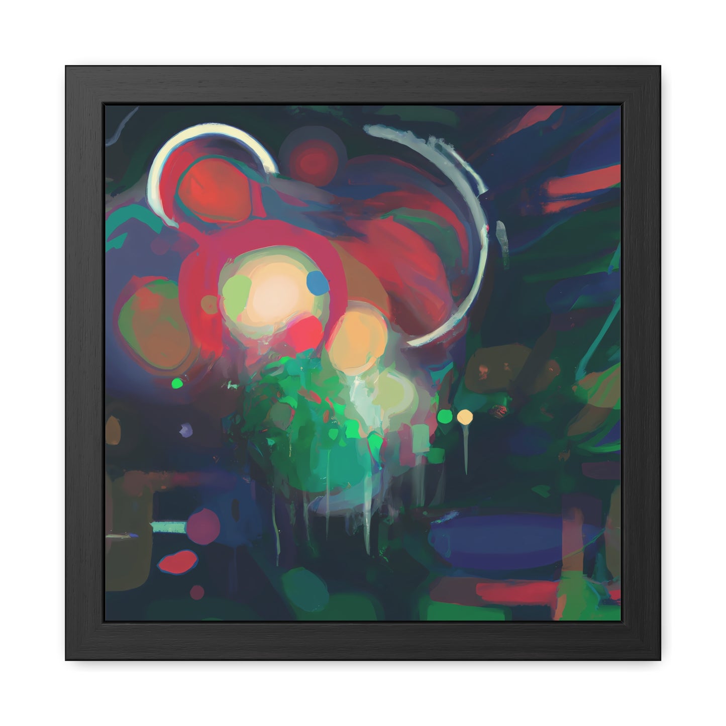 Fabstract 54 - on Framed Print