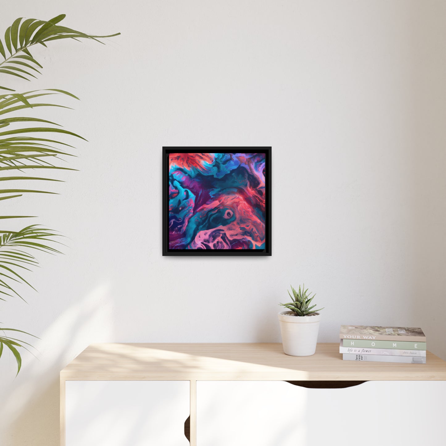 Quantum Euphoria 16 - on Framed Canvas