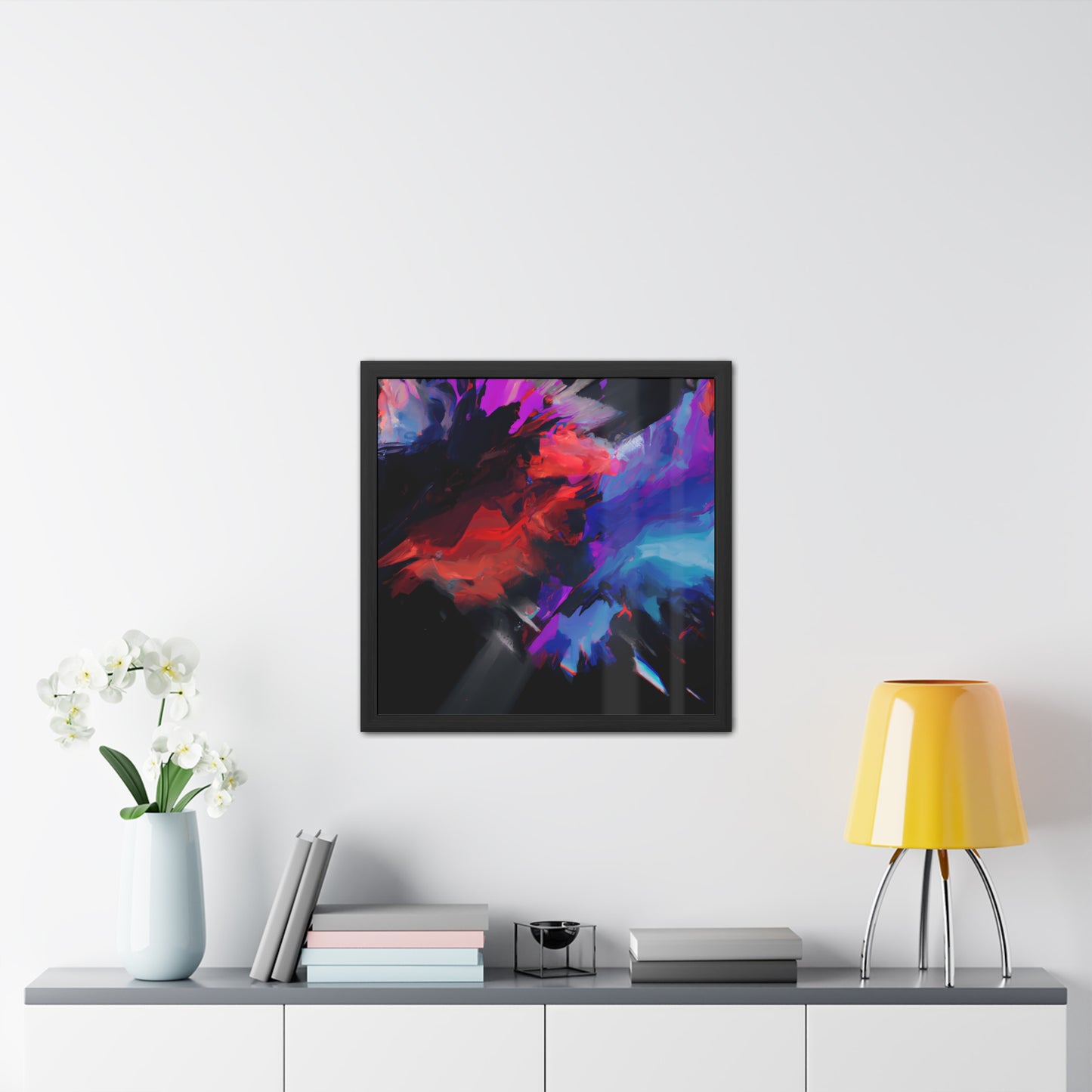 Fabstract 39 - on Framed Print