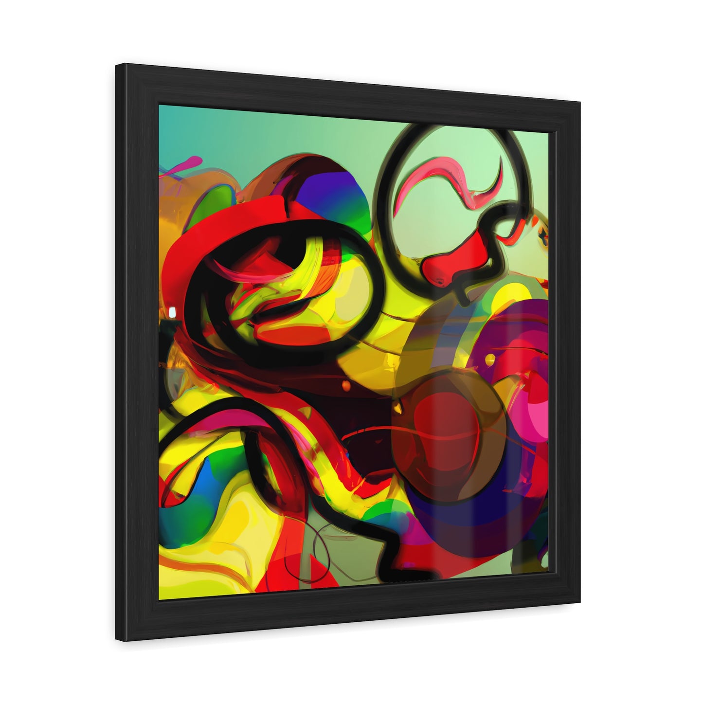 Fabstract 31 - on Framed Print