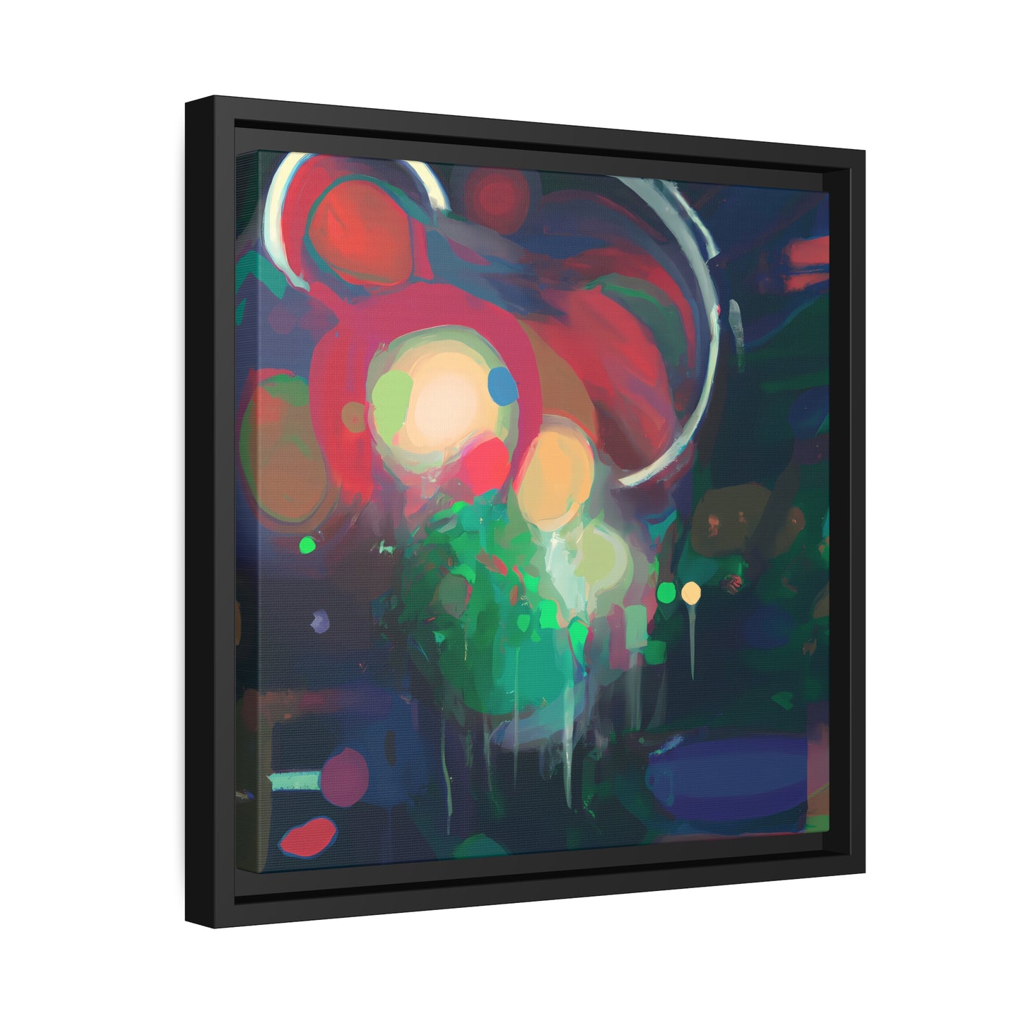 Fabstract 54 - on Framed Canvas