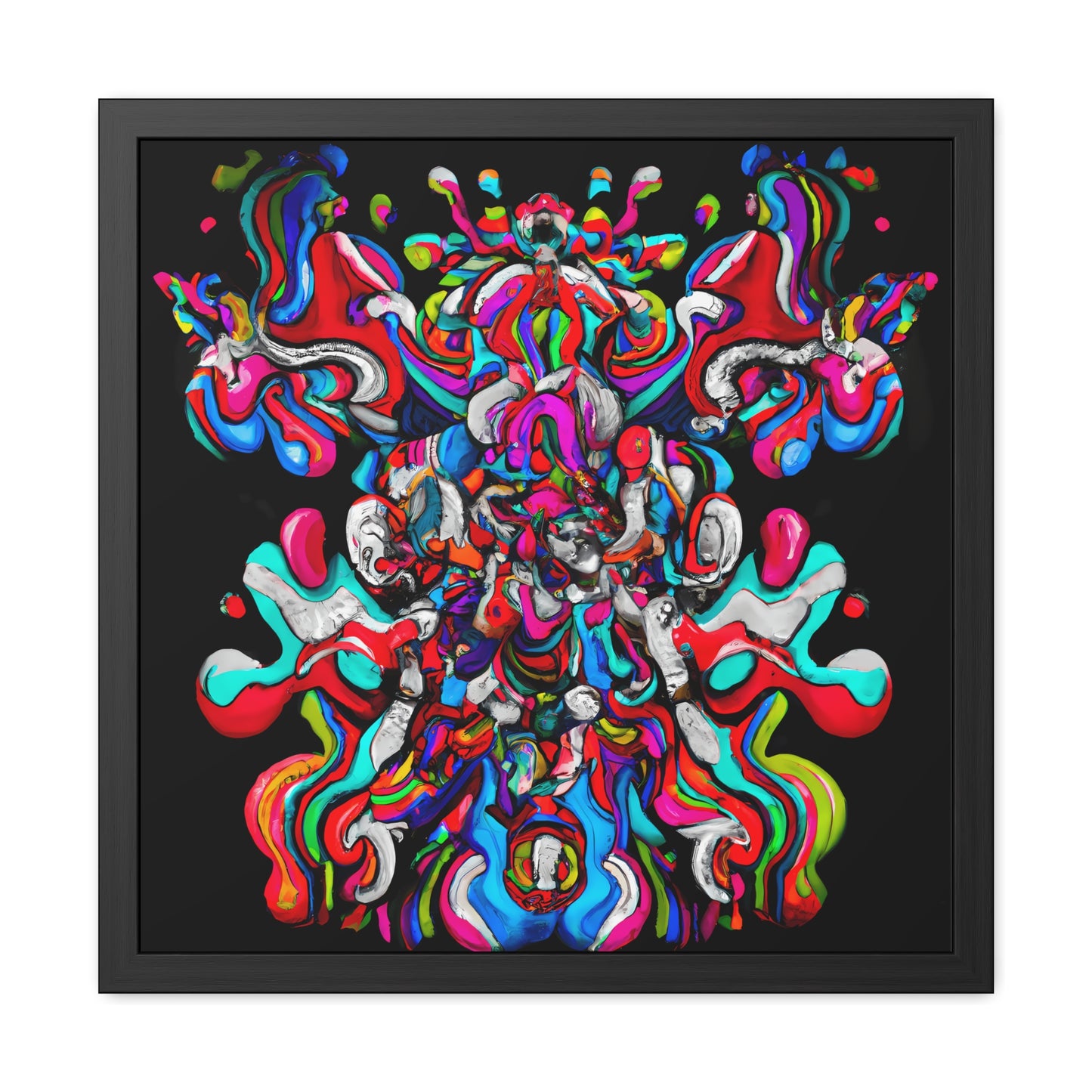 Fabstract 34 - on Framed Print