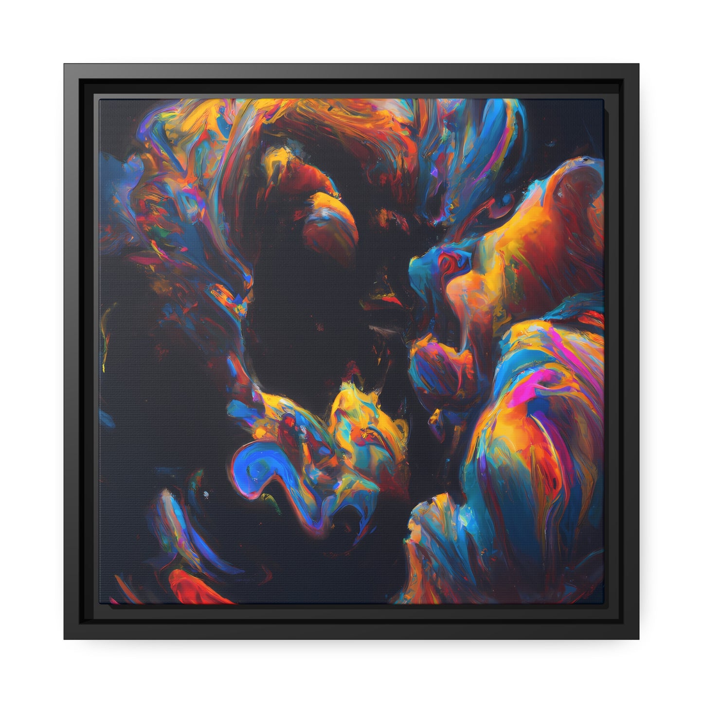 Quantum Euphoria 15 - on Framed Canvas