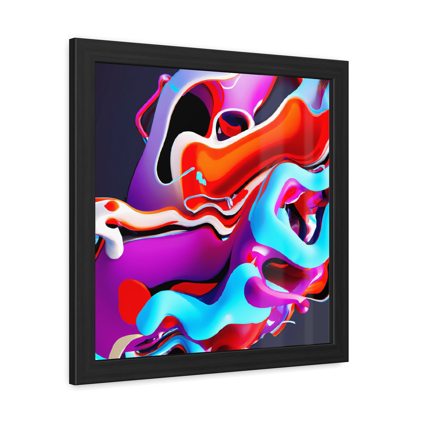 Fabstract 24 - on Framed Print