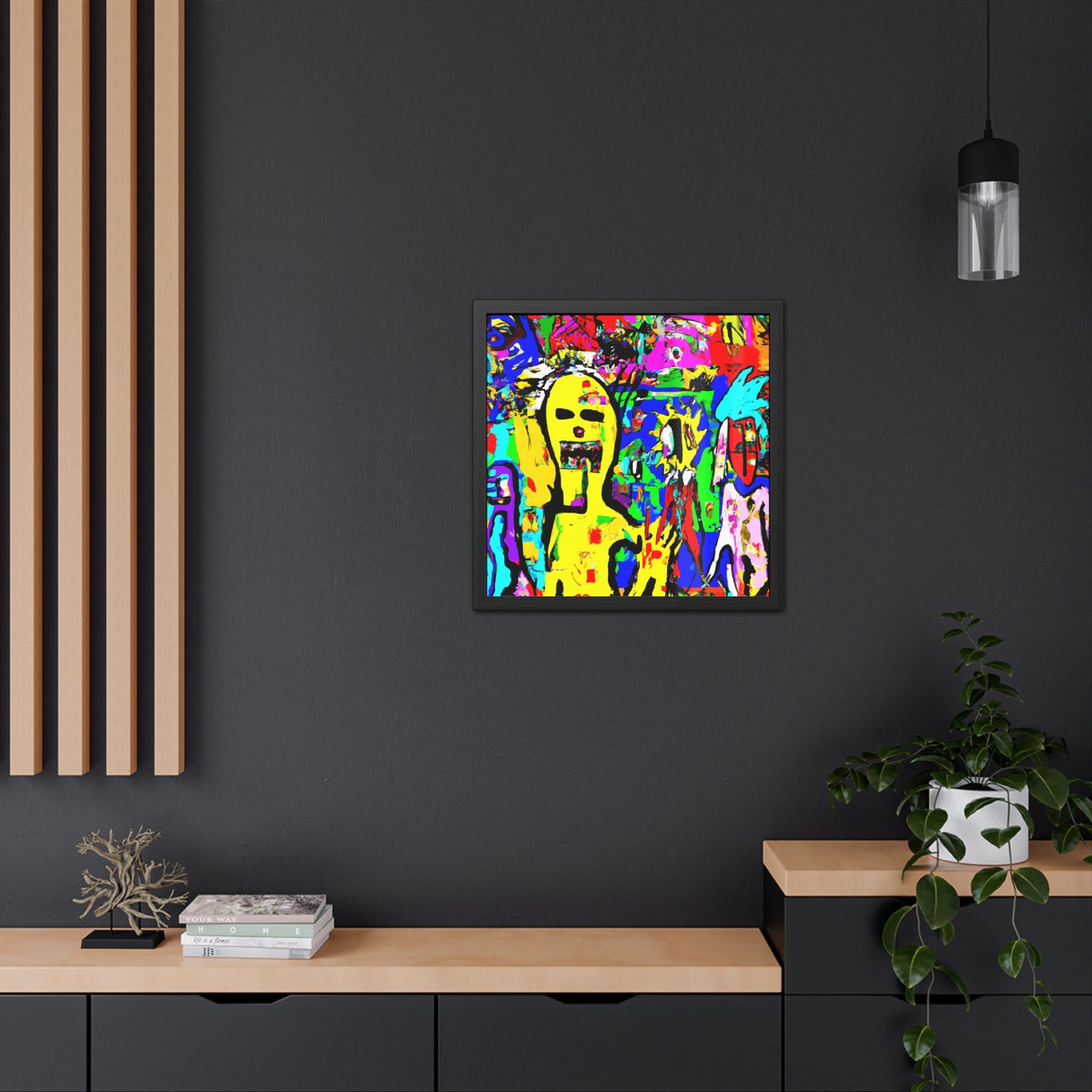 Future Graffiti 15 - on Framed Print