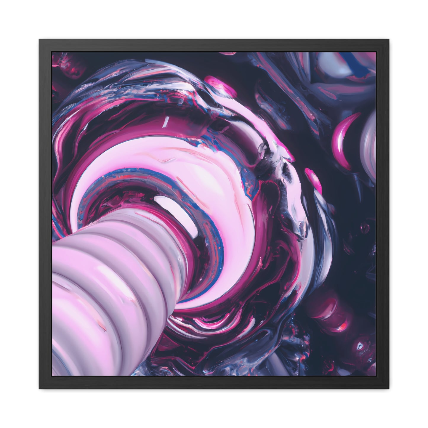 Temporal Flux 10 - on Framed Print