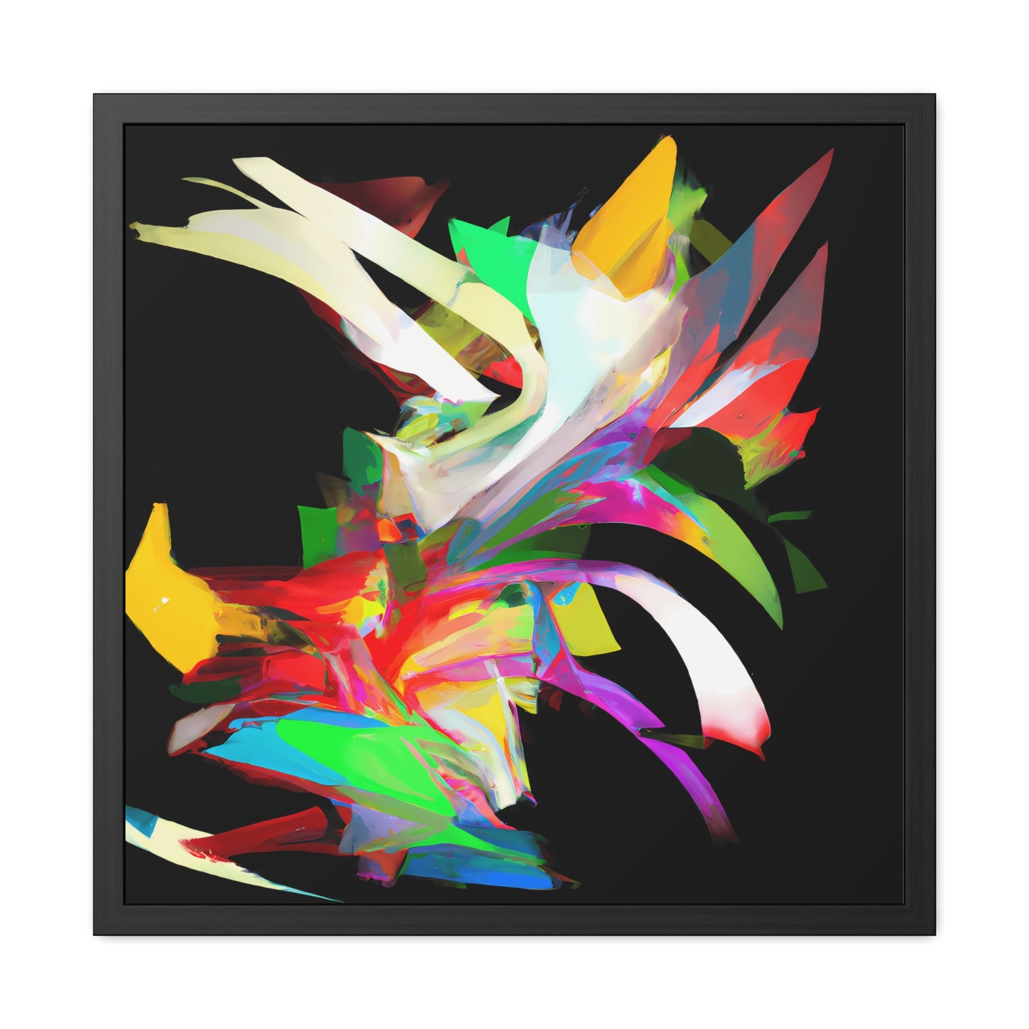 Fabstract 8 - on Framed Print