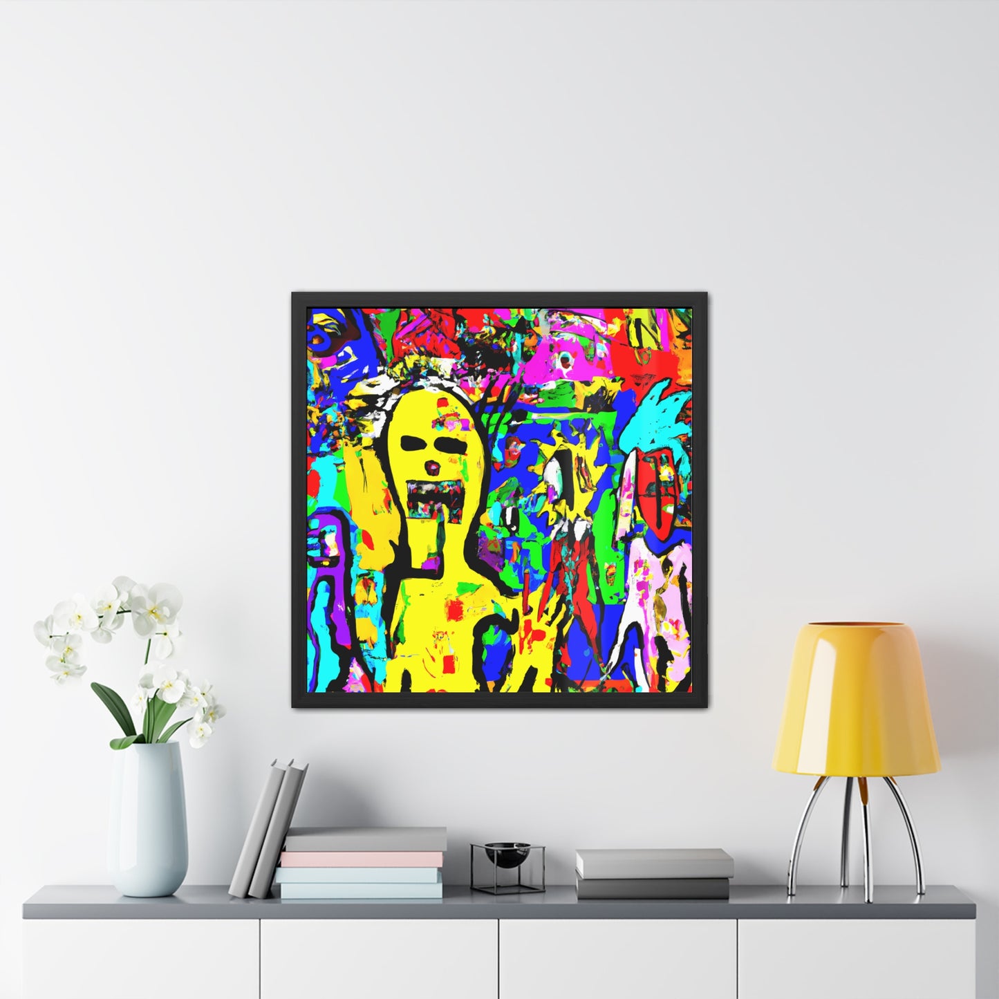 Future Graffiti 15 - on Framed Print