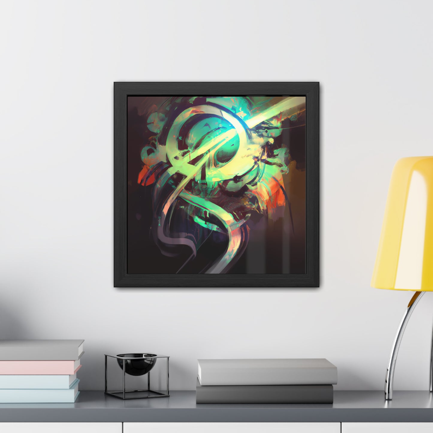 Future Graffiti 10 - on Framed Print