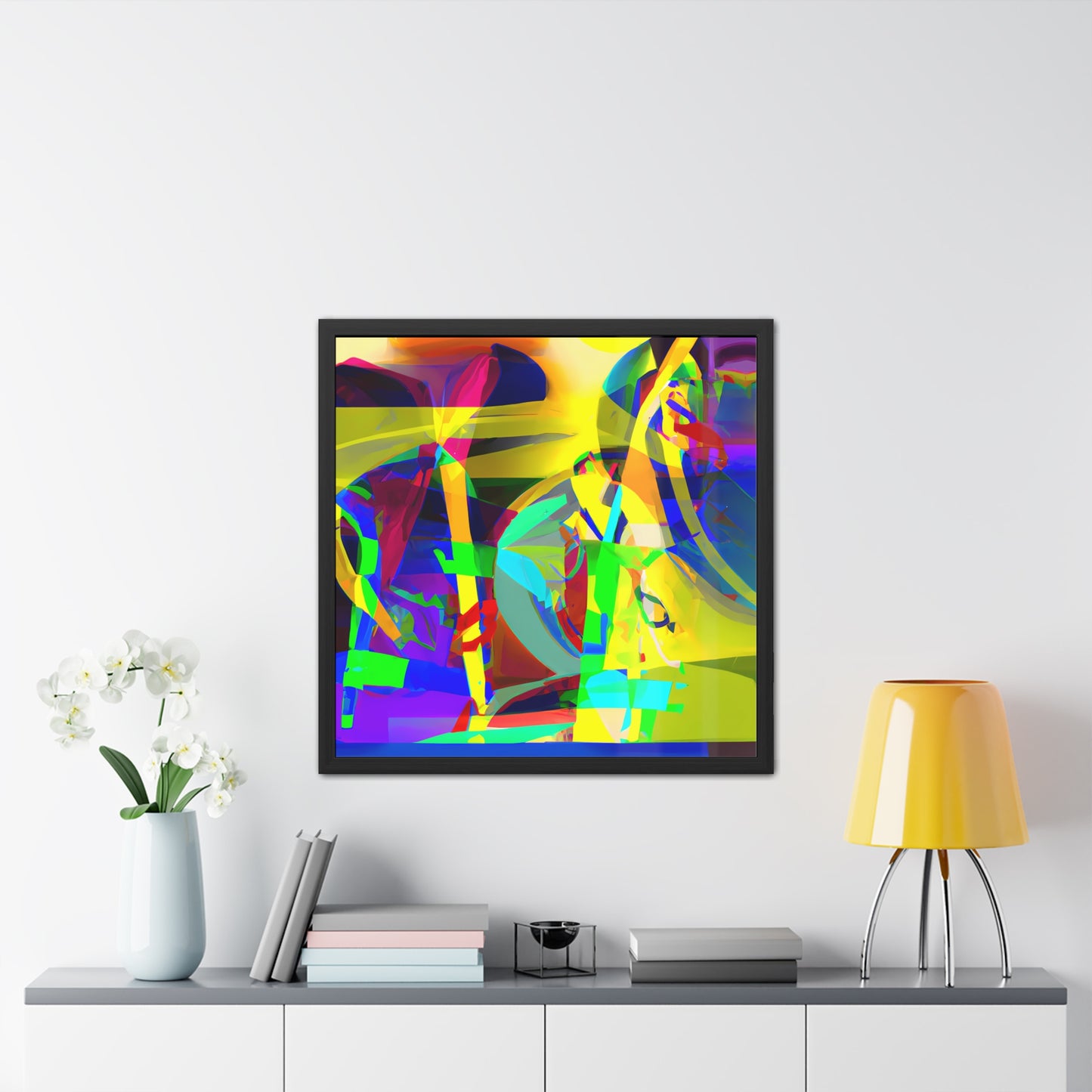 Future Graffiti 4 - on Framed Print