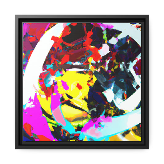 Future Graffiti 22 - on Framed Canvas