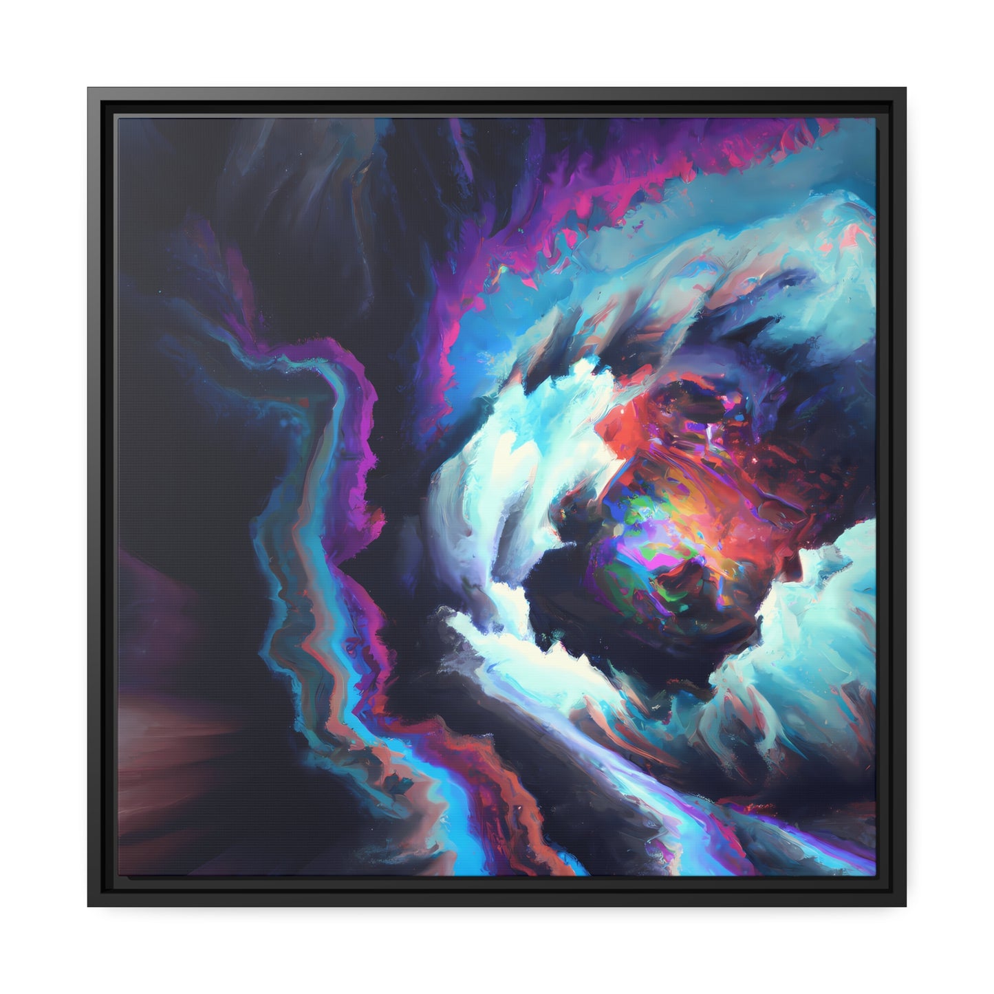 Quantum Euphoria 7 - on Framed Canvas