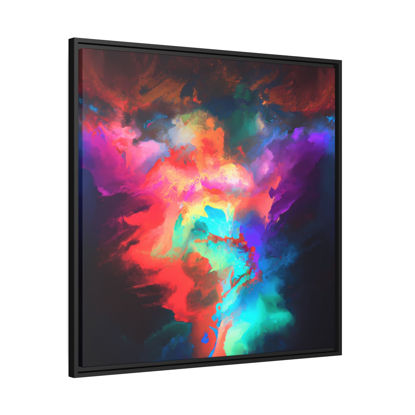 Quantum Euphoria 18 - on Framed Canvas