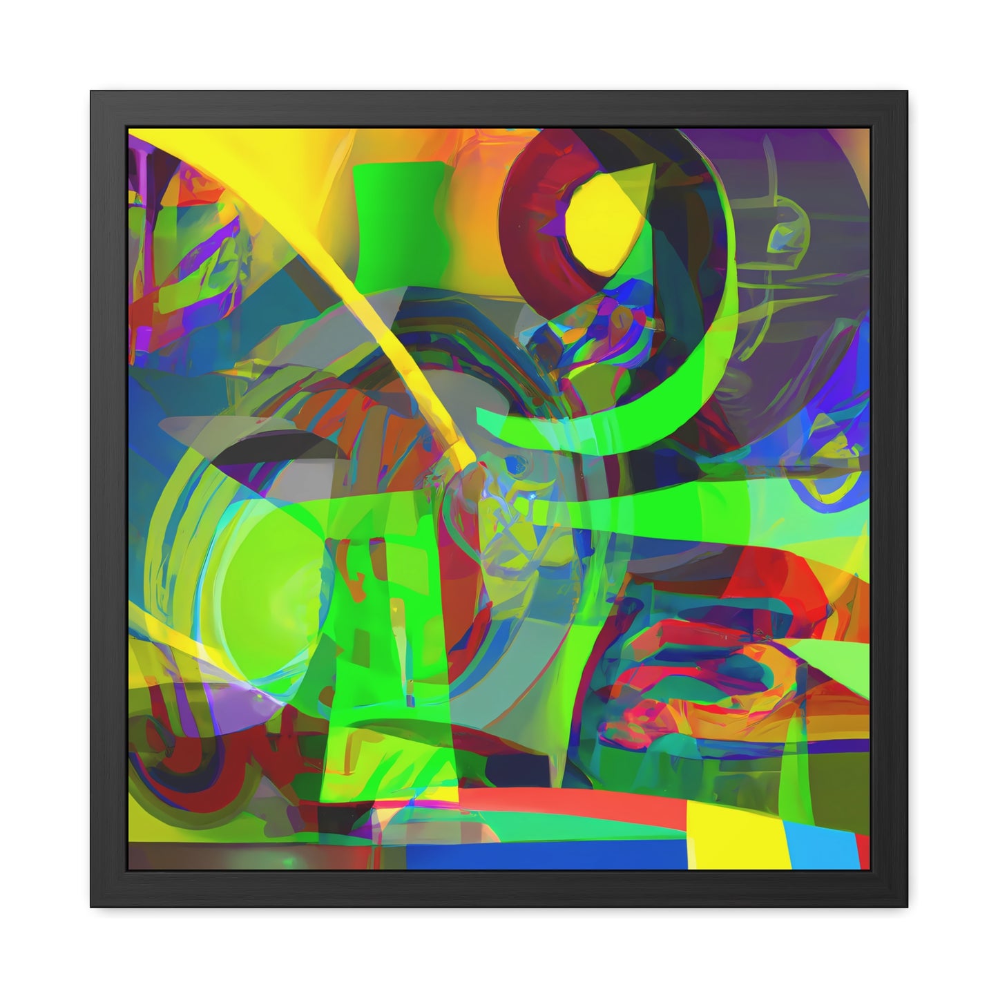 Future Graffiti 8 - on Framed Print