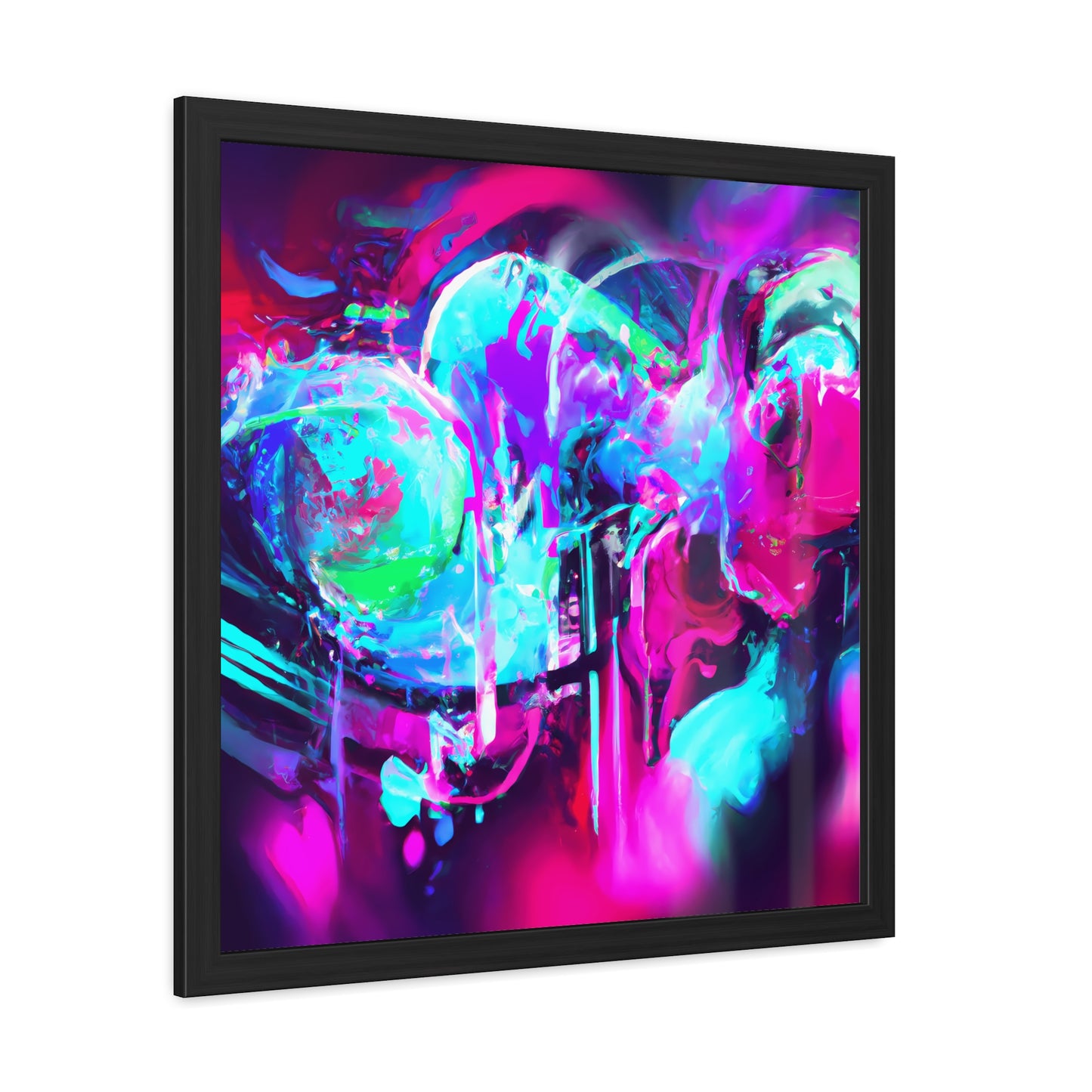 Future Graffiti 16 - on Framed Print