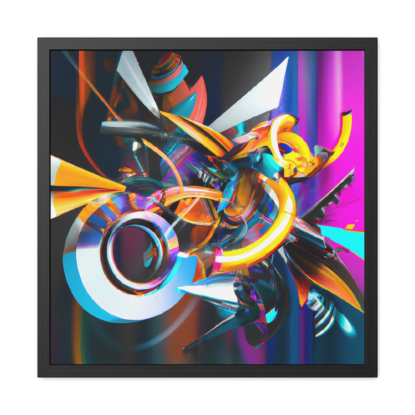 Temporal Flux 20 - on Framed Print