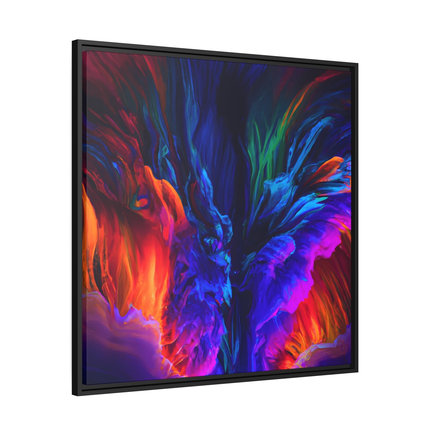 Quantum Euphoria 3 - on Framed Canvas