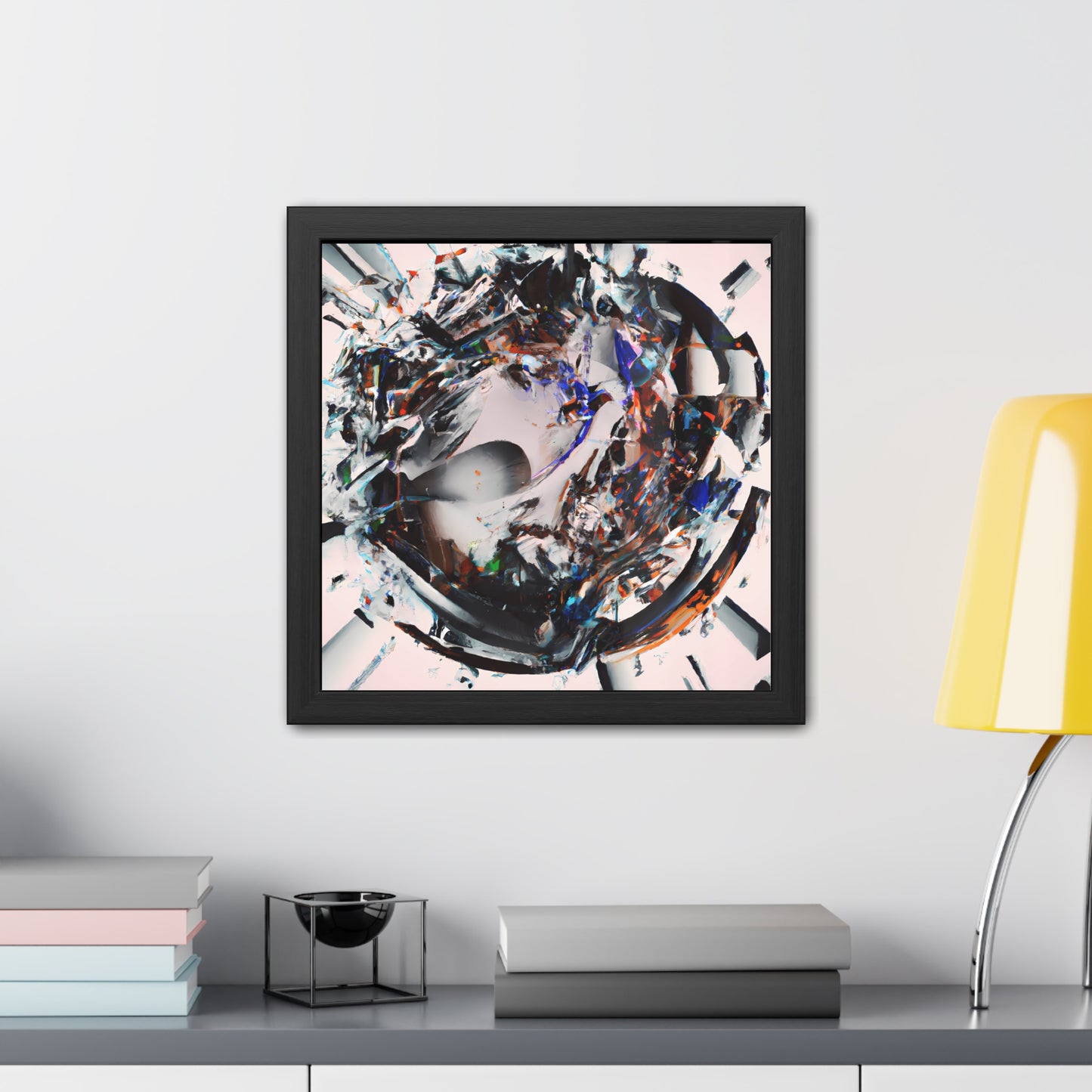 Temporal Flux 17 - on Framed Print