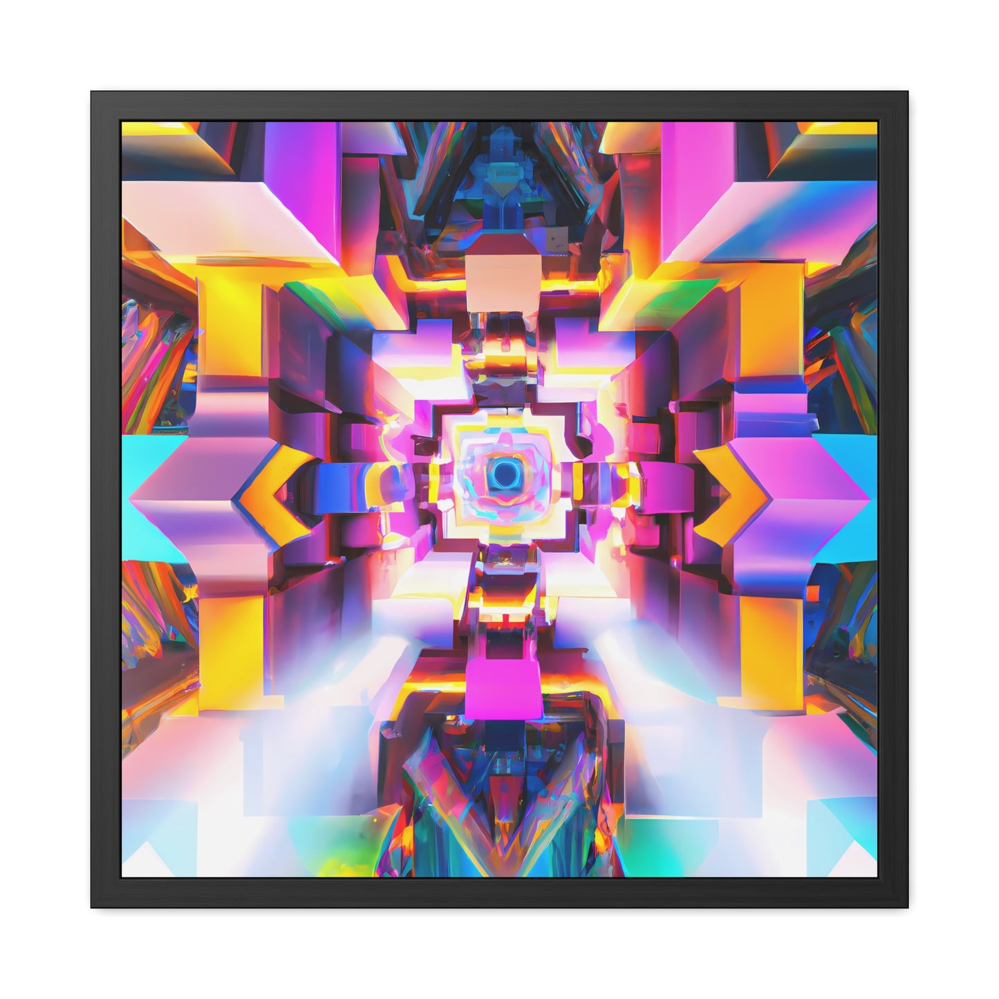 Temporal Flux 1 - on Framed Print