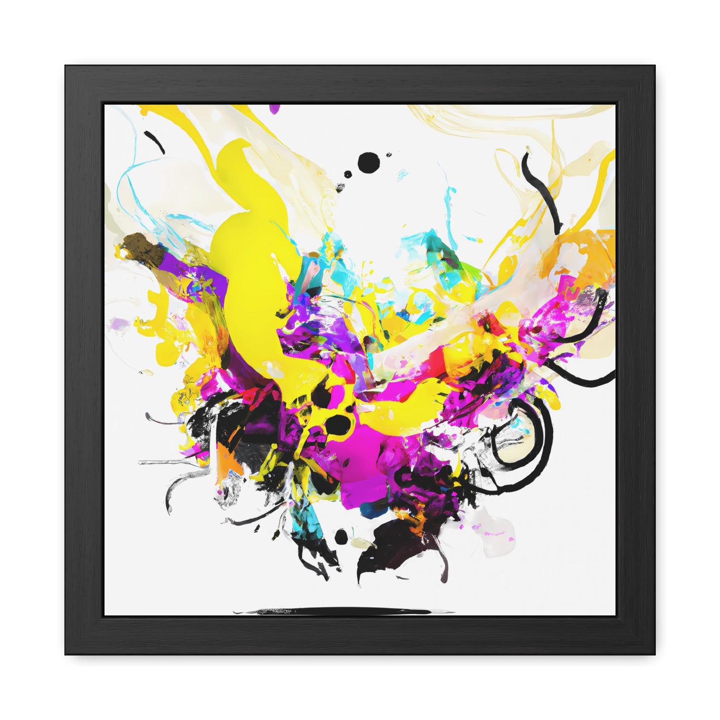 Fabstract 44 - on Framed Print