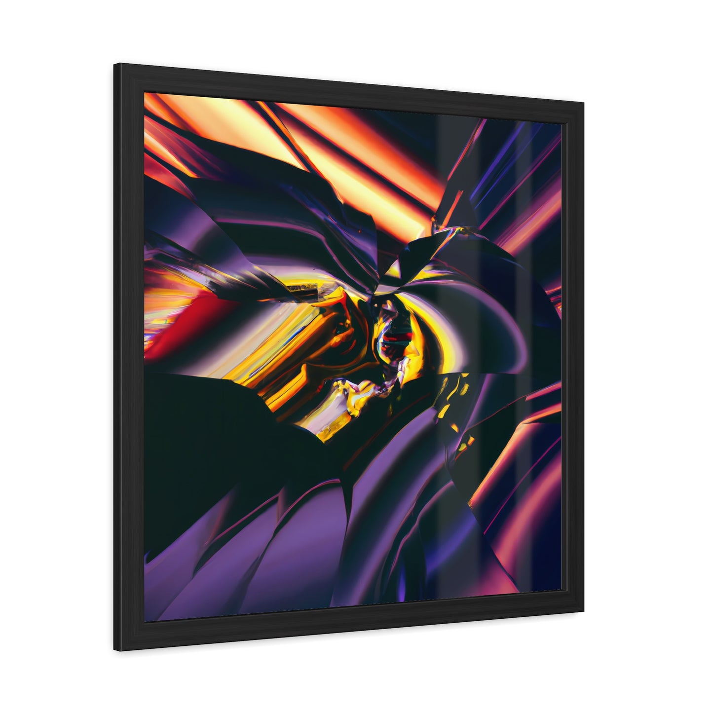 Temporal Flux 16 - on Framed Print