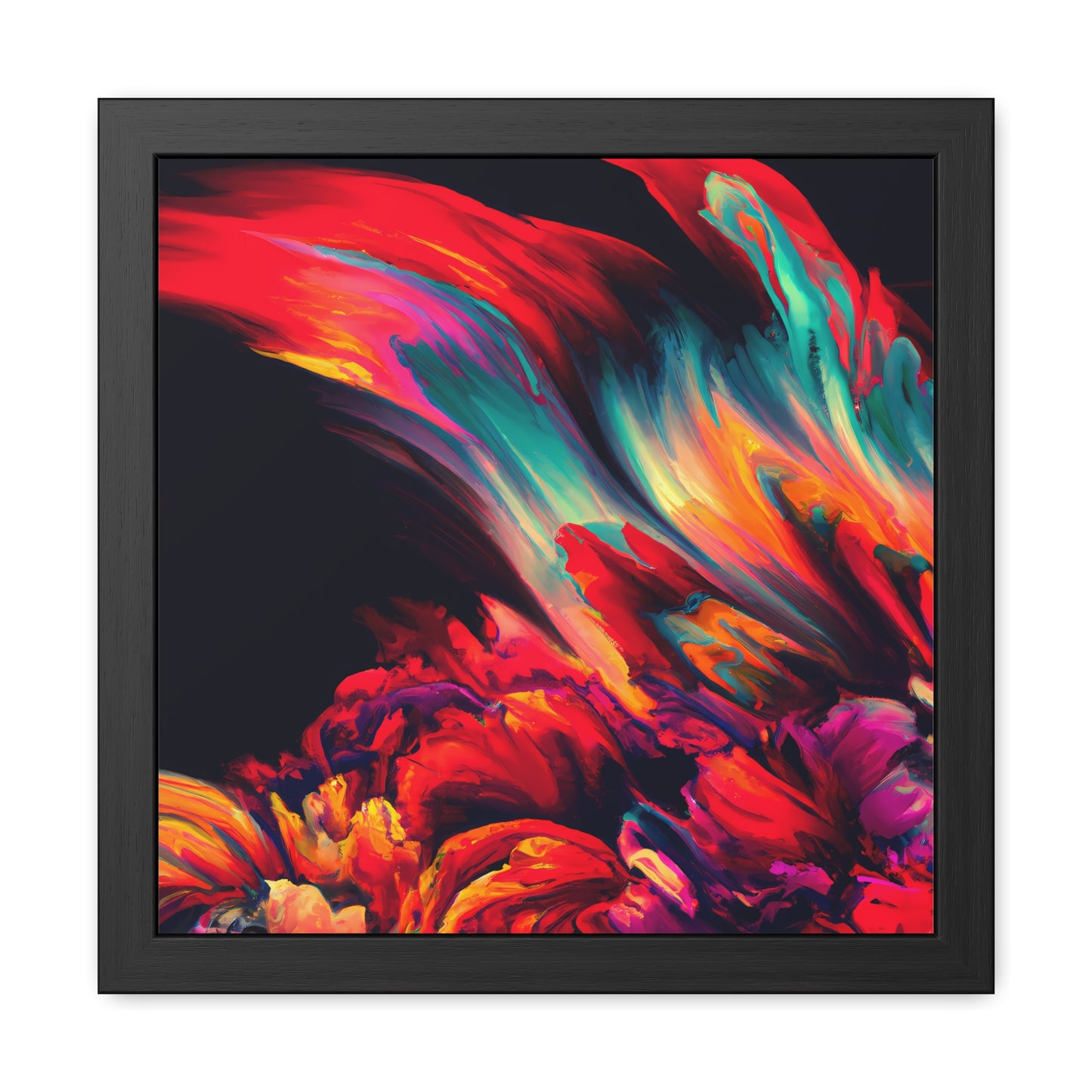 Fabstract 123 - on Framed Print