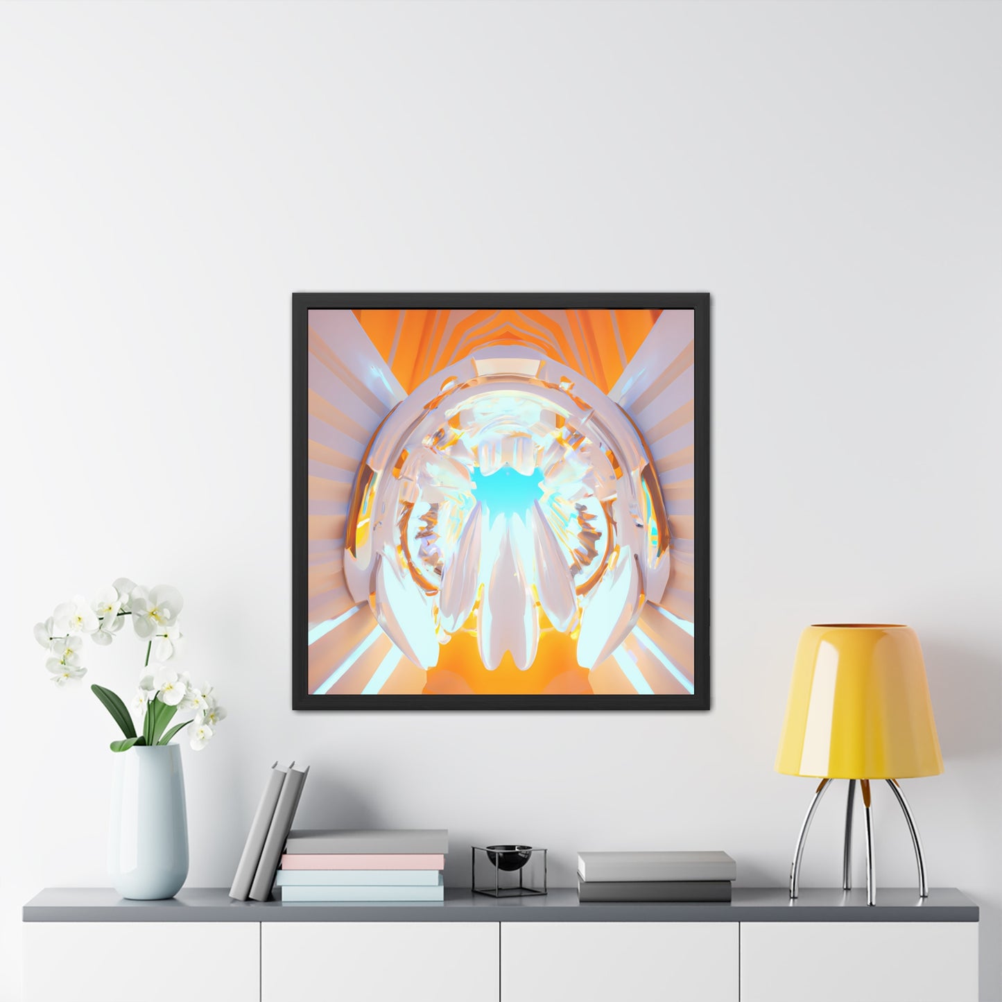 Temporal Flux 12 - on Framed Print