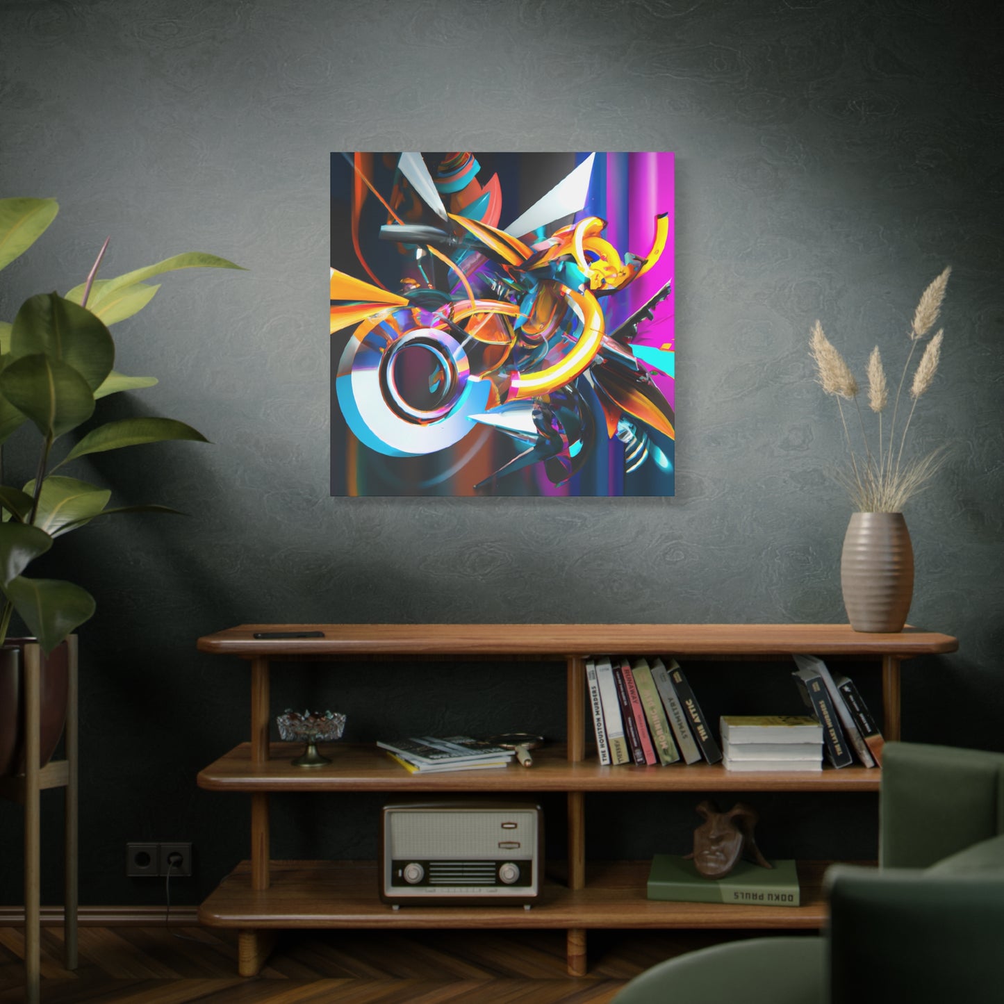 Temporal Flux 20 - on Canvas