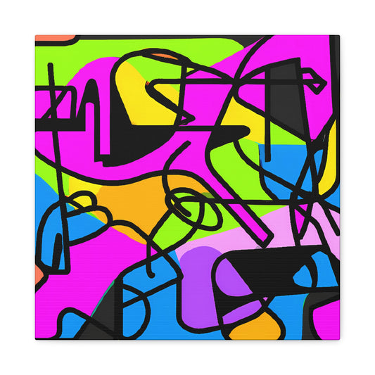 Fabstract 3 - on Canvas