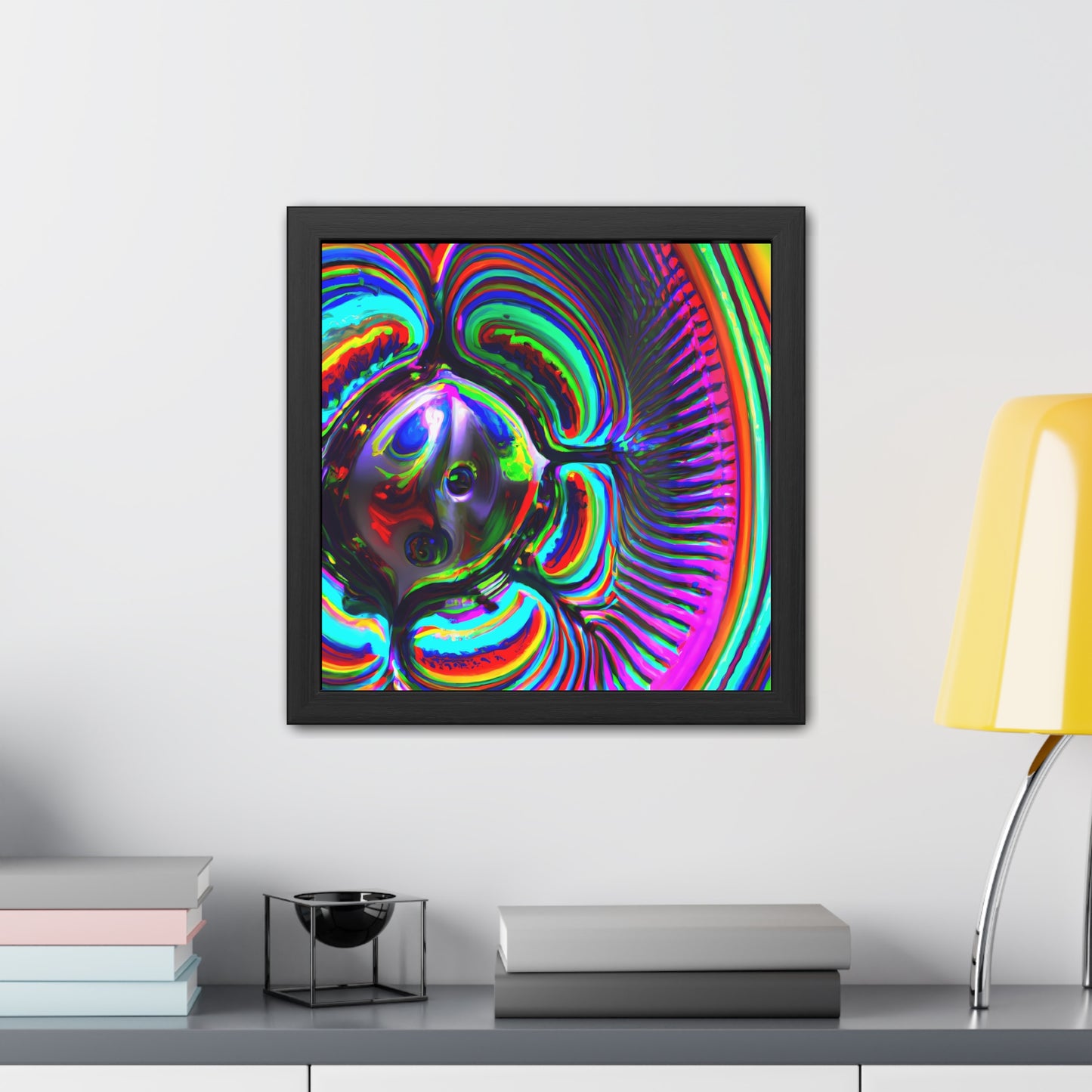 Neon Nexus 2 - on Framed Print