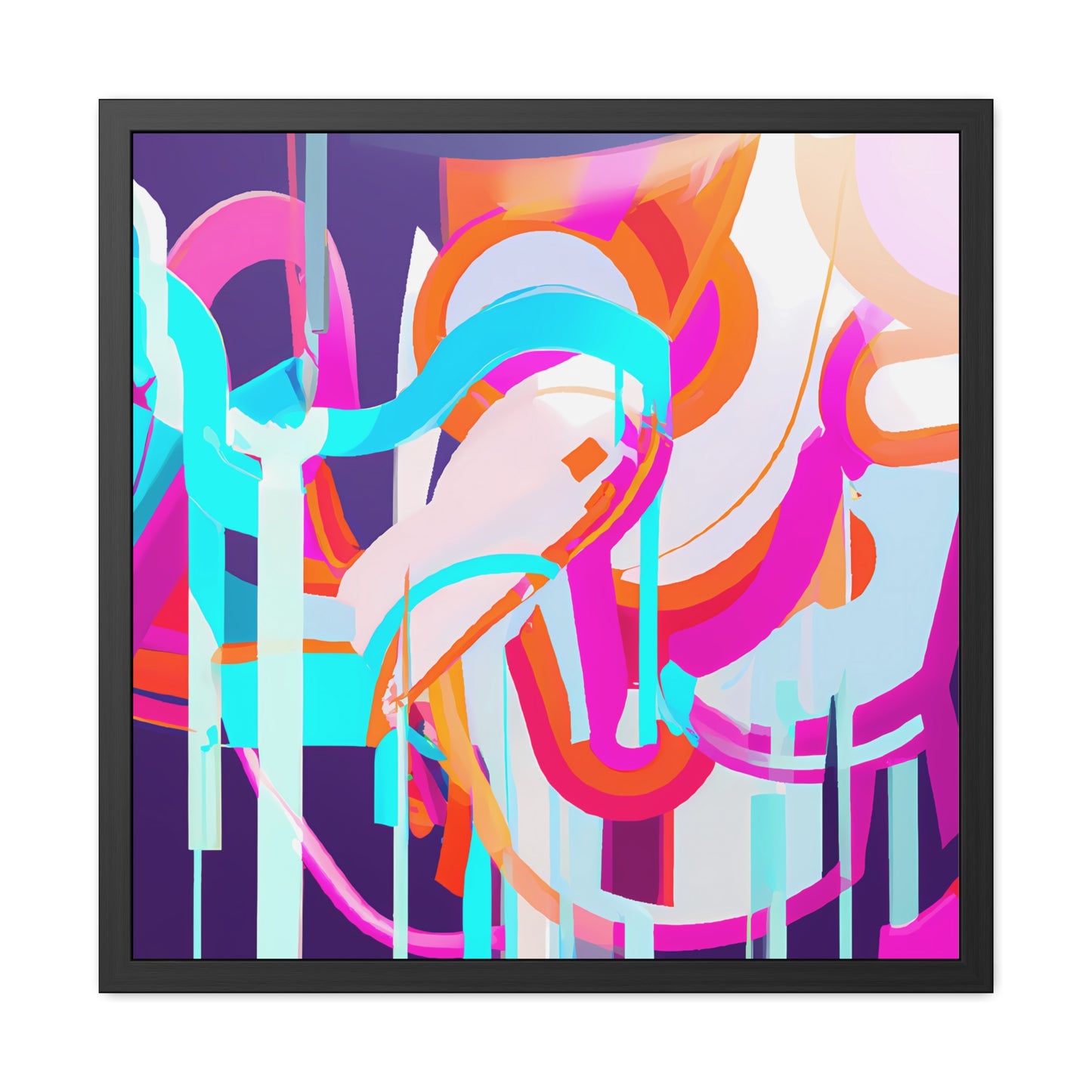 Future Graffiti 1 - on Framed Print