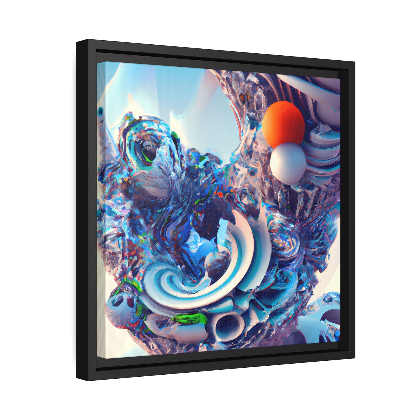 Temporal Flux 2 - on Framed Canvas