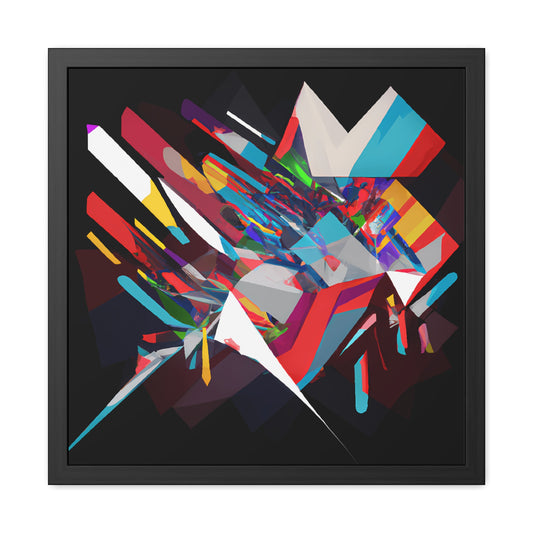 Fabstract 11 - on Framed Print