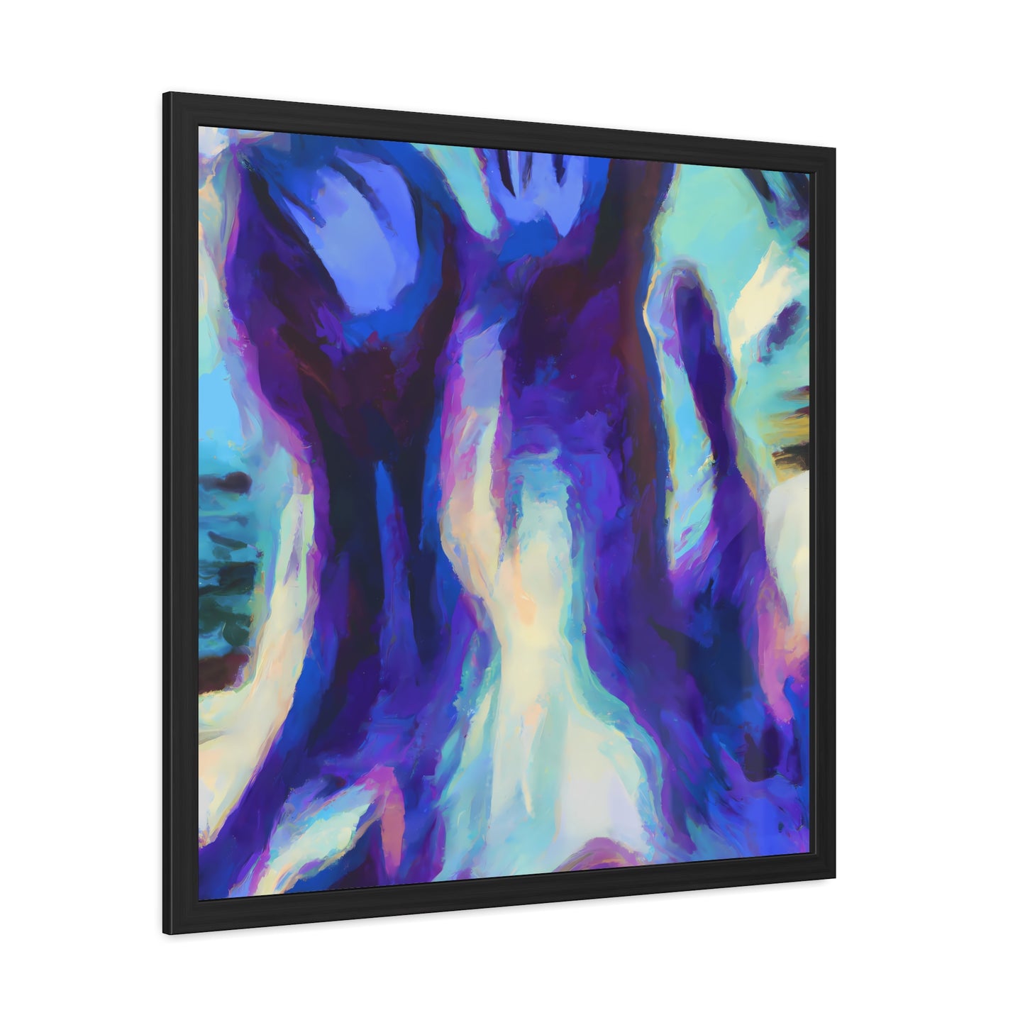 Fabstract 90 - on Framed Print