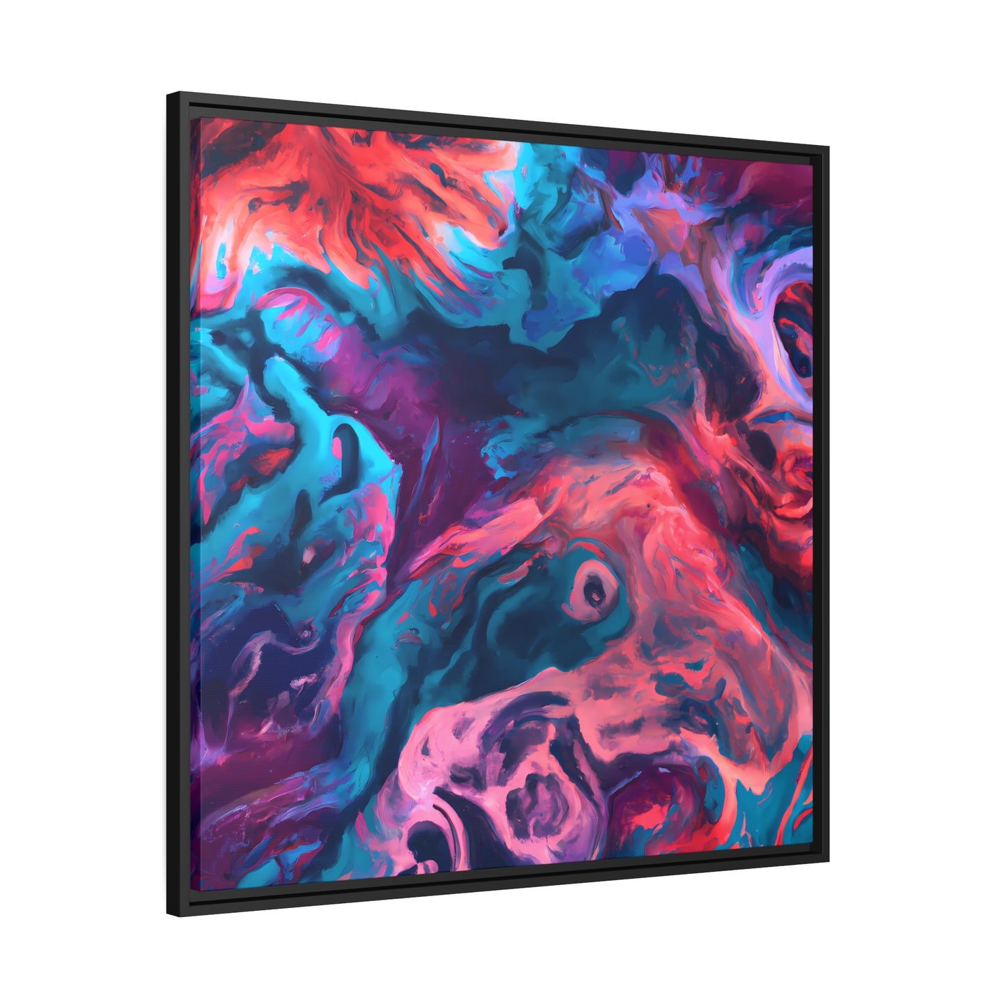 Quantum Euphoria 16 - on Framed Canvas